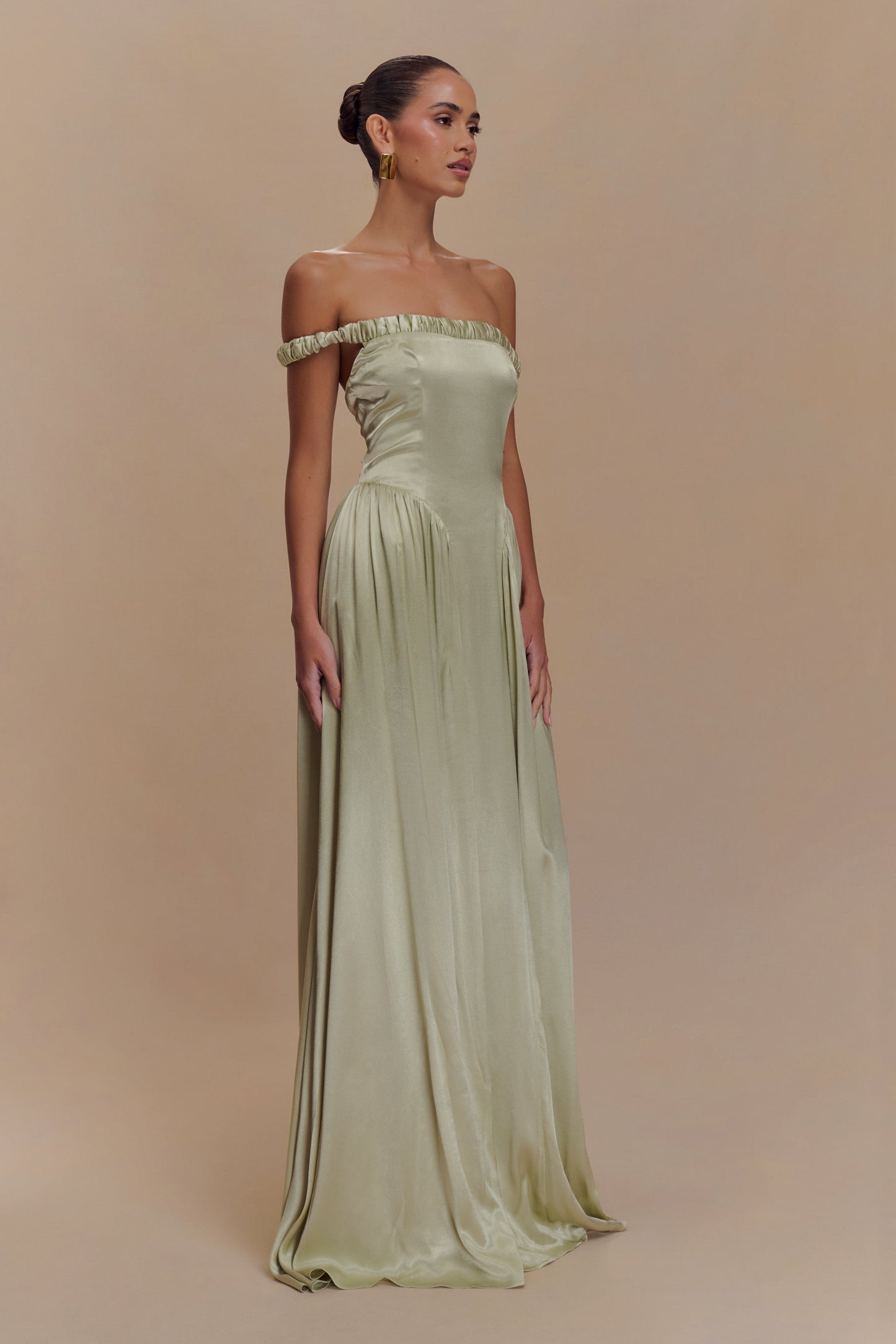 Robe Maxi Coco à Taille Tombante - Sève