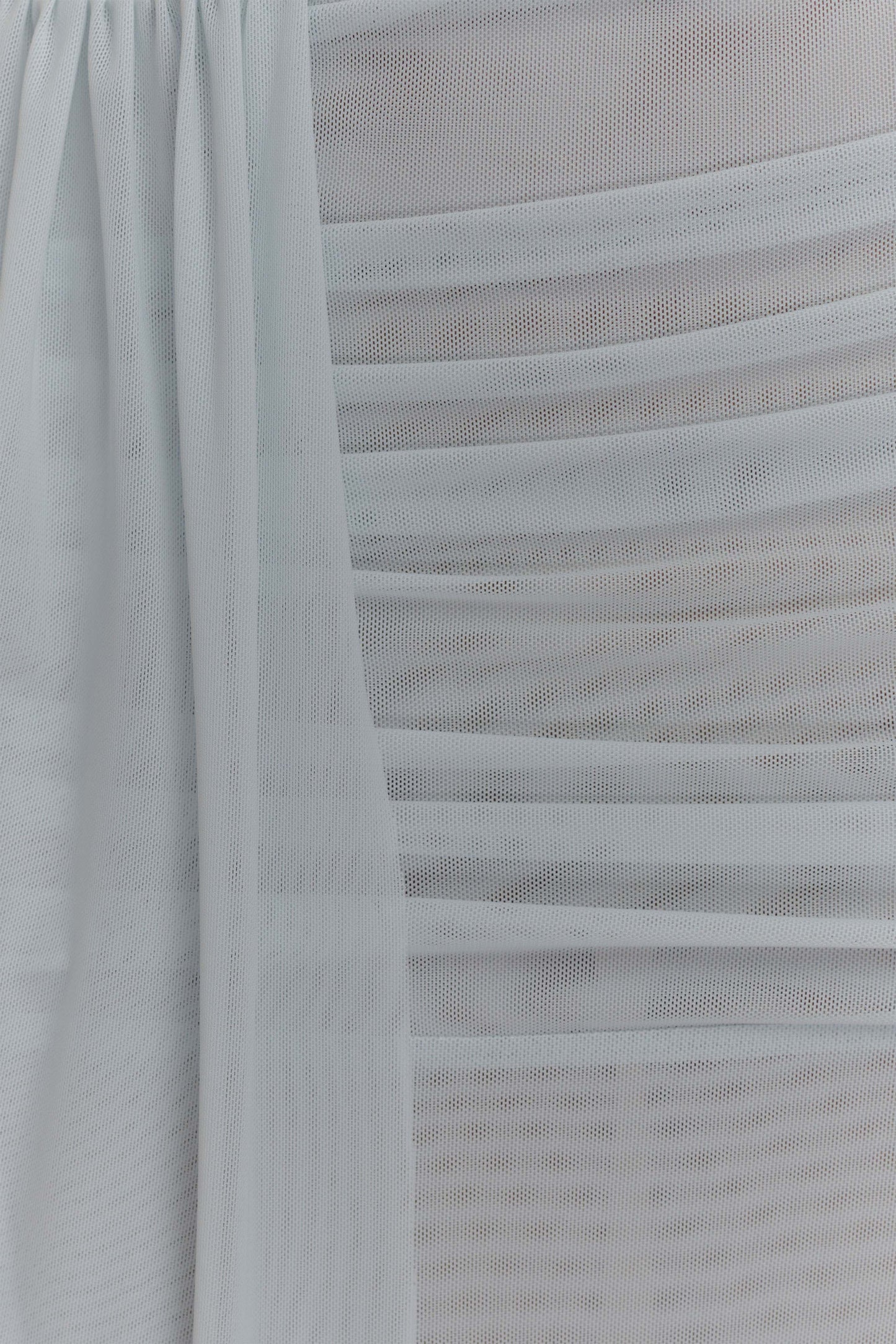 Jupe Maxi en Maille Arna - Bleu Clair
