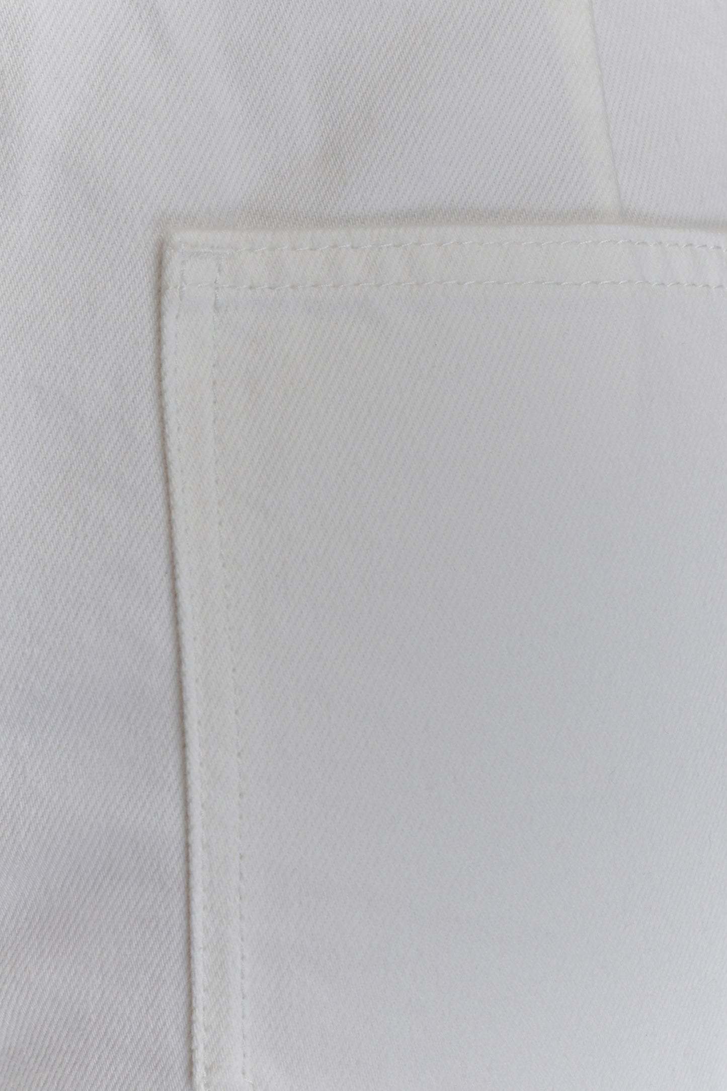 Jeans en jean taille mi-haute Caitlin - Blanc