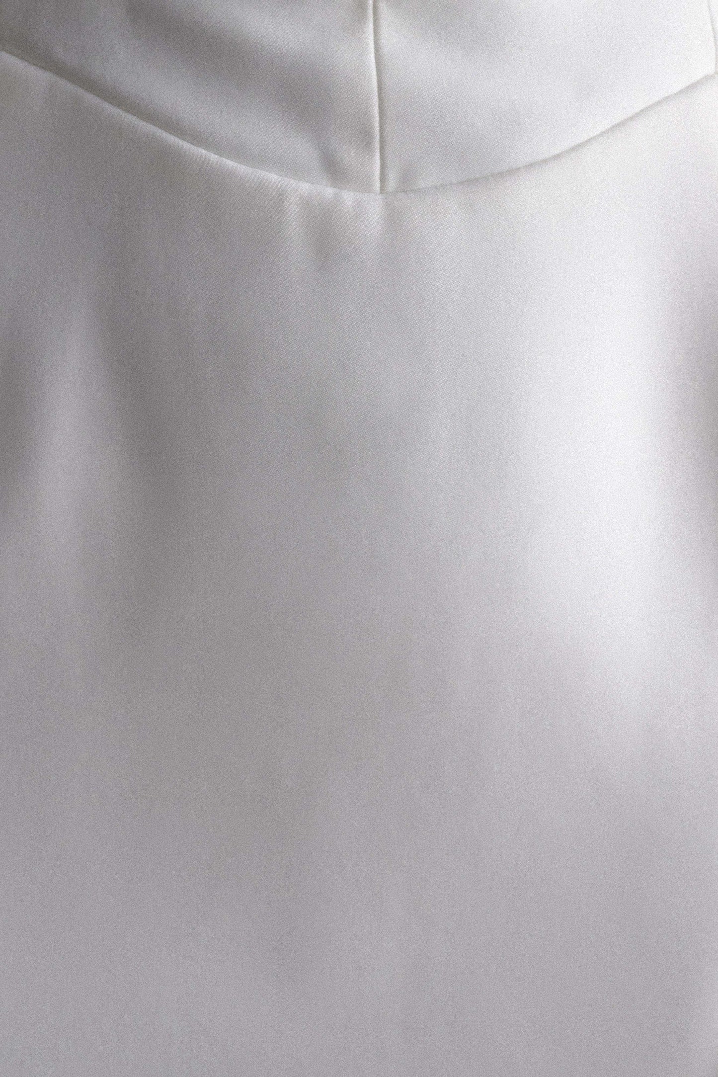 Mini-robe tailleur sans bretelles Orellia - Ivoire