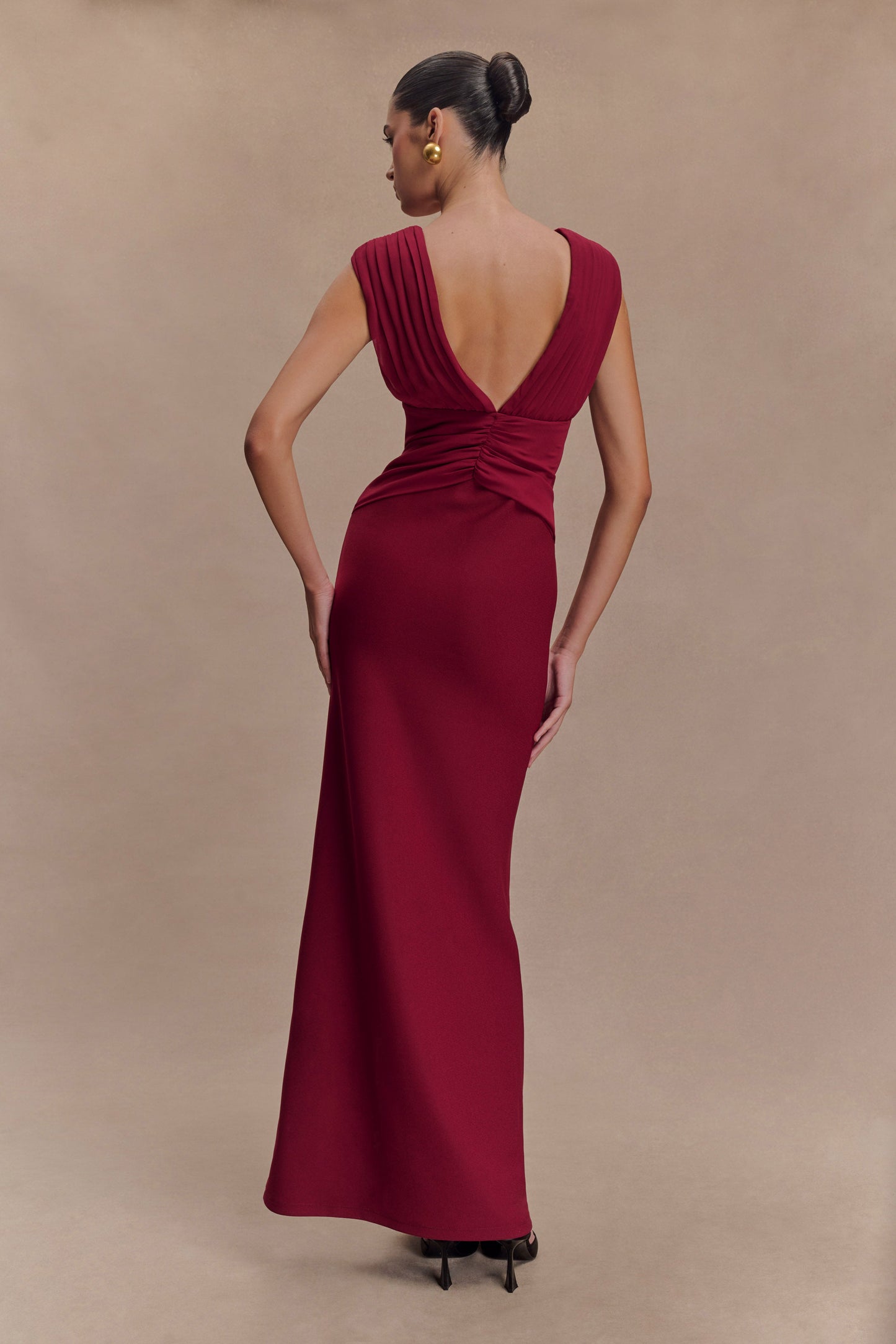 Robe Maxi Monique - Prune