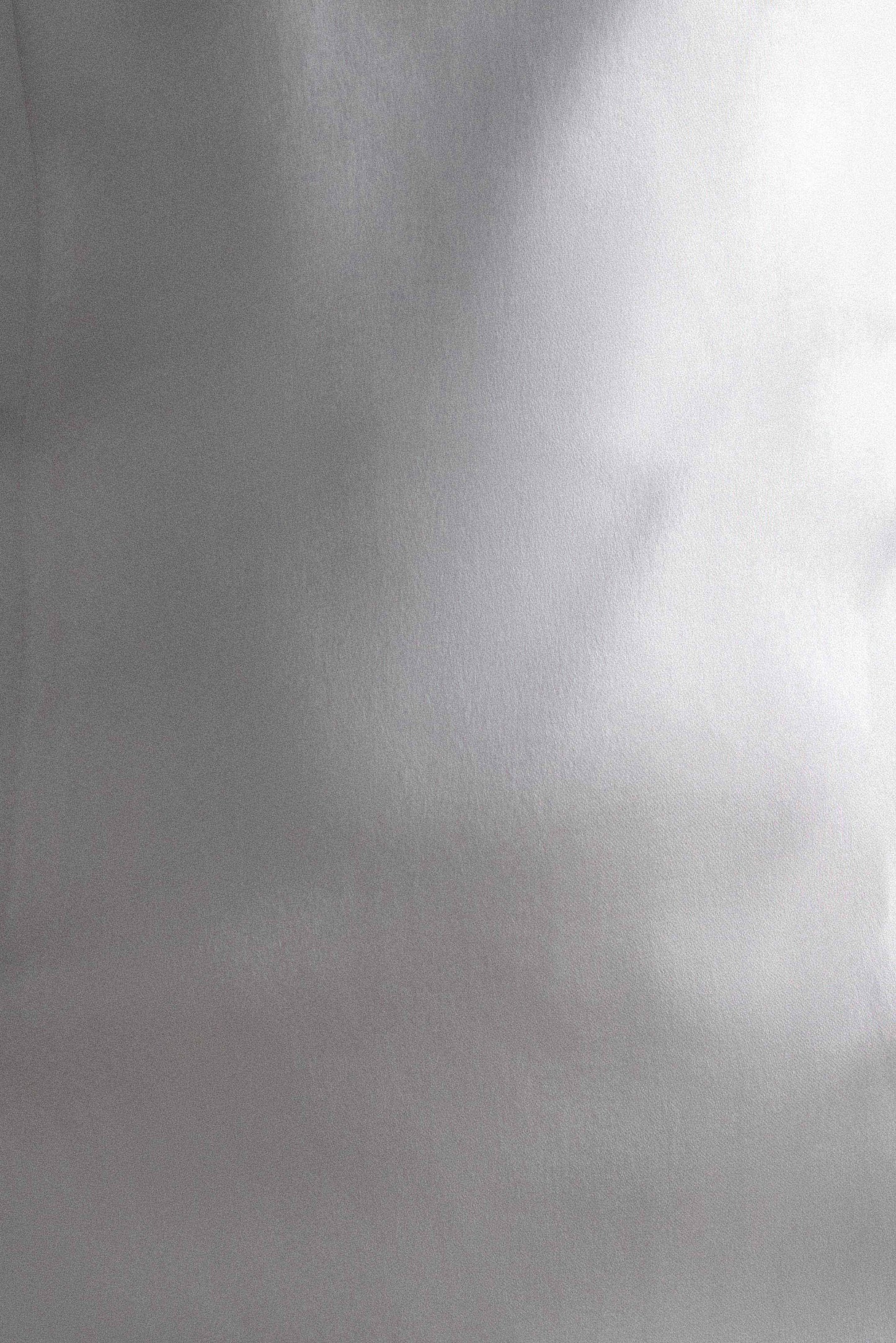 Violet Robe Maxi en Satin Sans Manches - Blanc