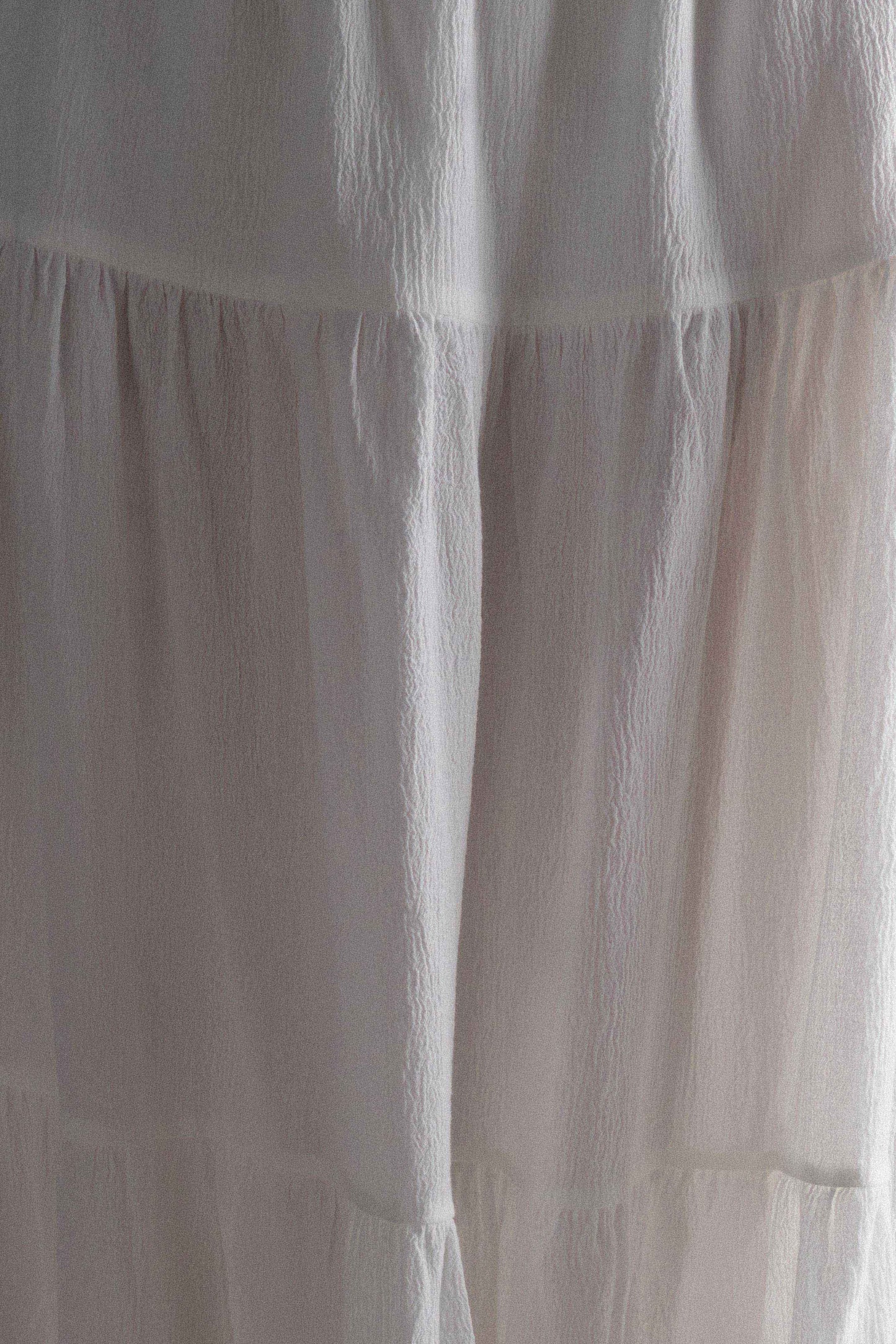 Jupe Maxi en Coton Jacinda - Blanche
