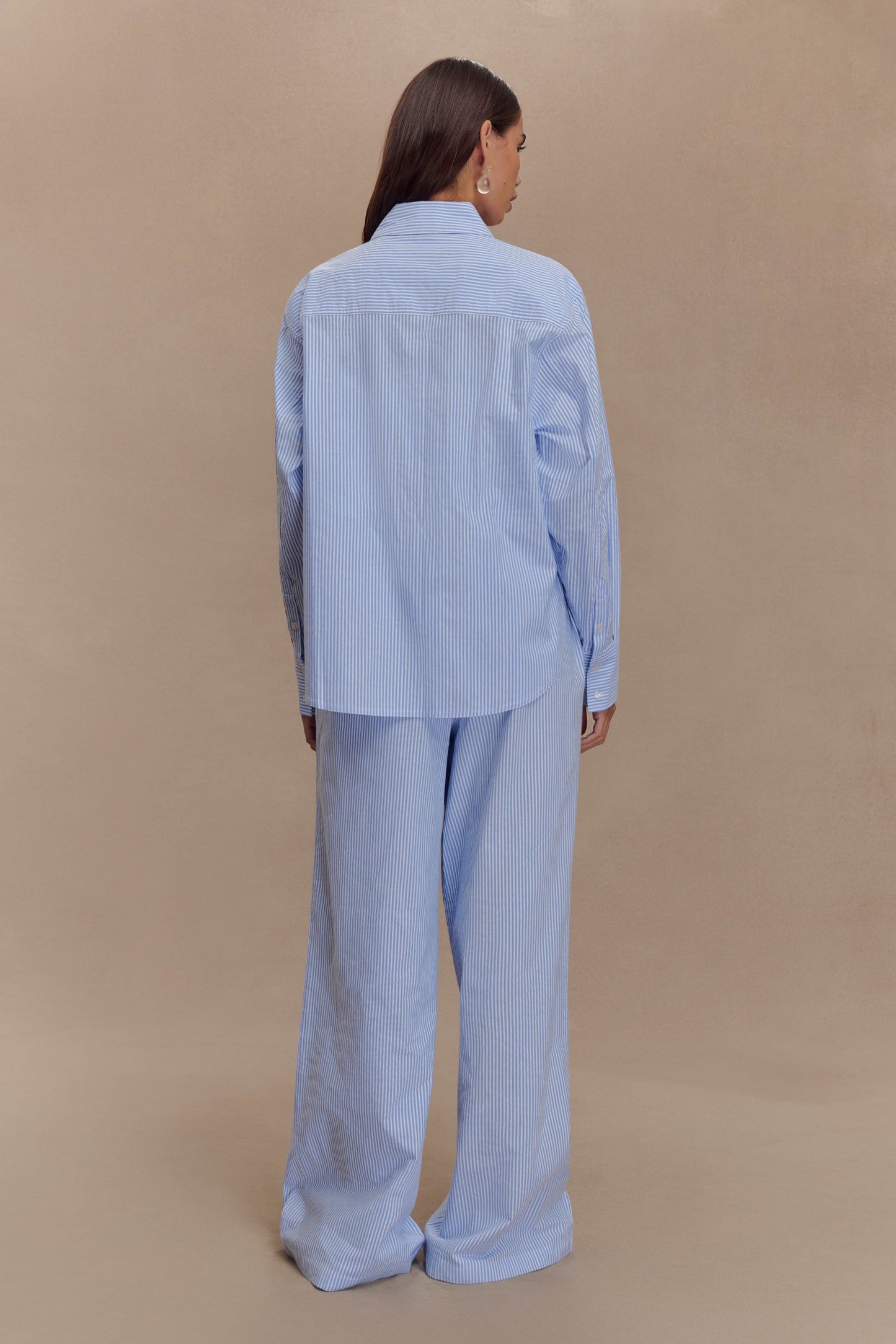 Chemise oversize Hansen - Rayures bleues