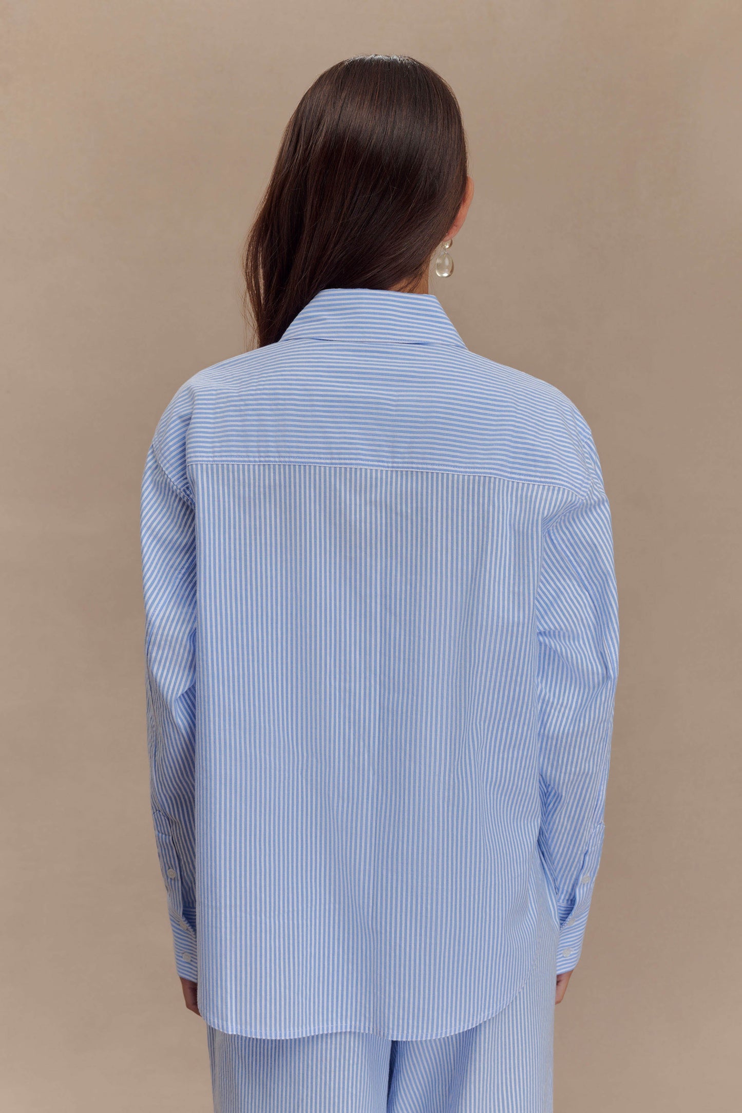 Chemise oversize Hansen - Rayures bleues