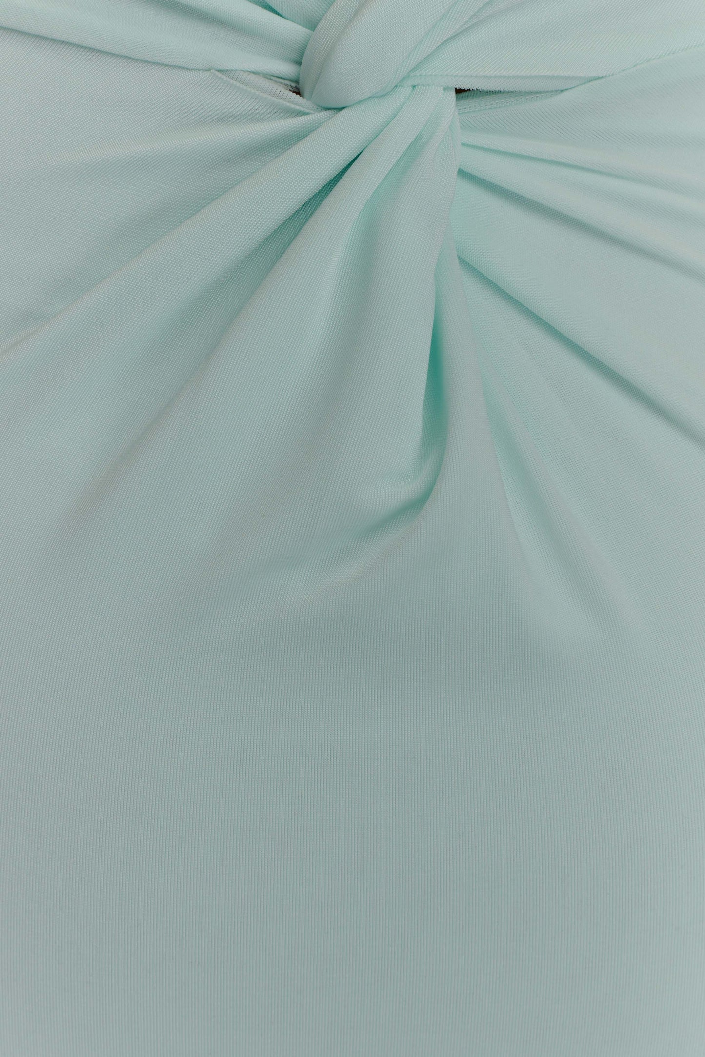 Robe Maxi Halter Élyna à Volants - Lagoon