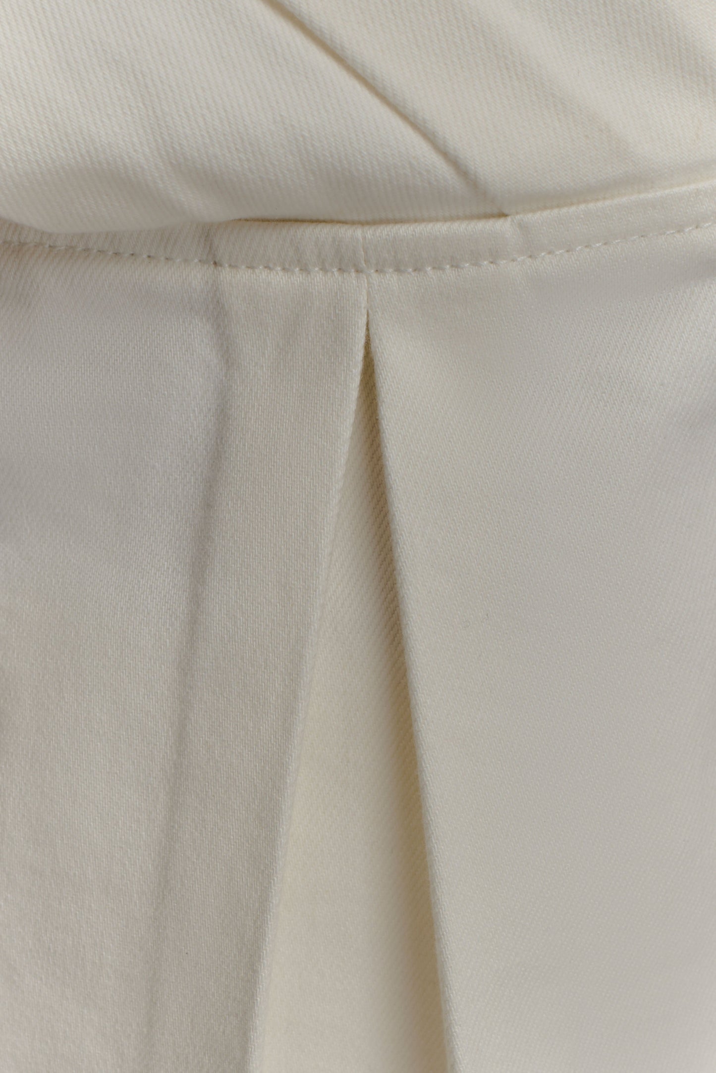 Rayne Haut en jean à épaules dénudées - Blanc