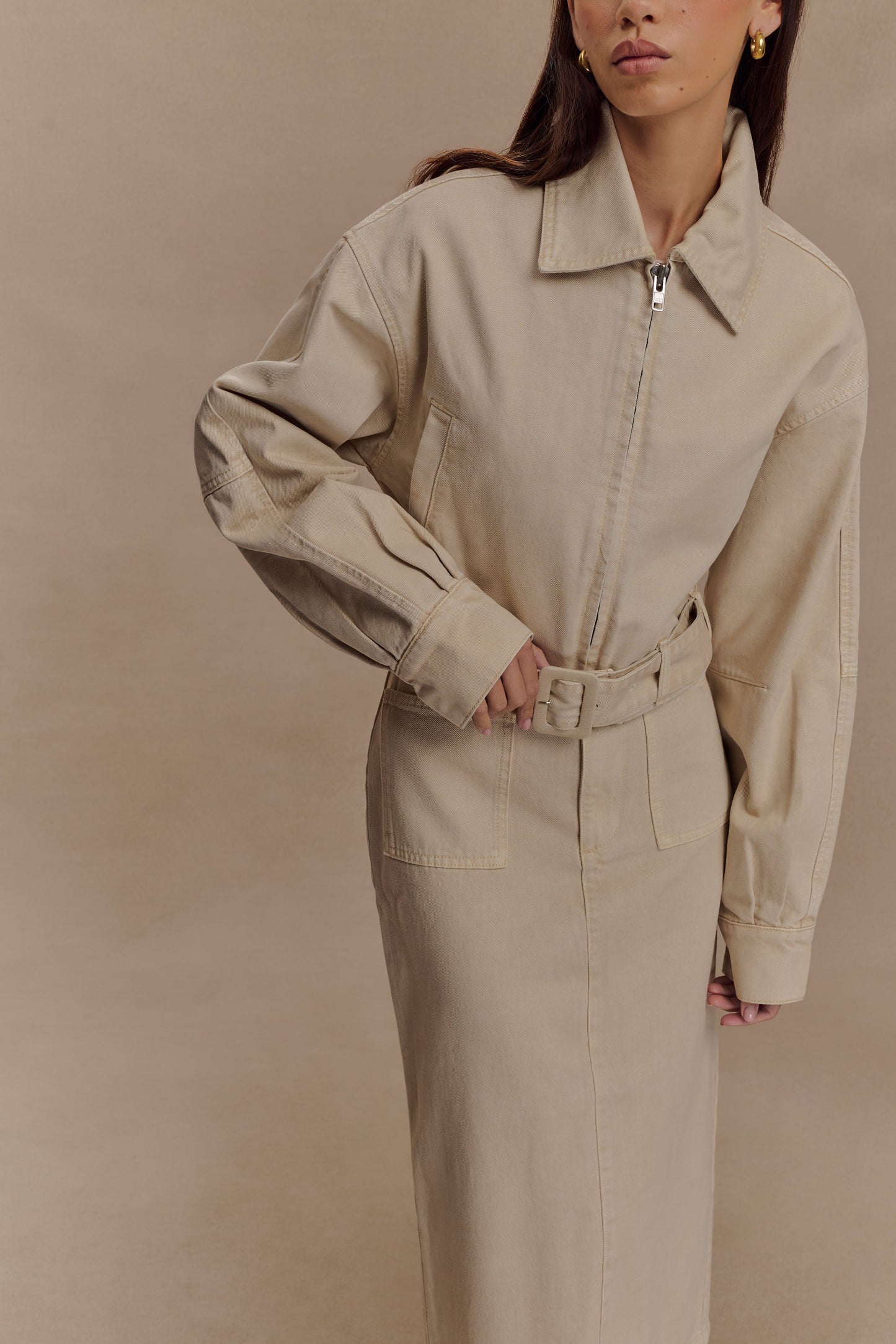 Veste en jean courte Fallon - Lavage pierre