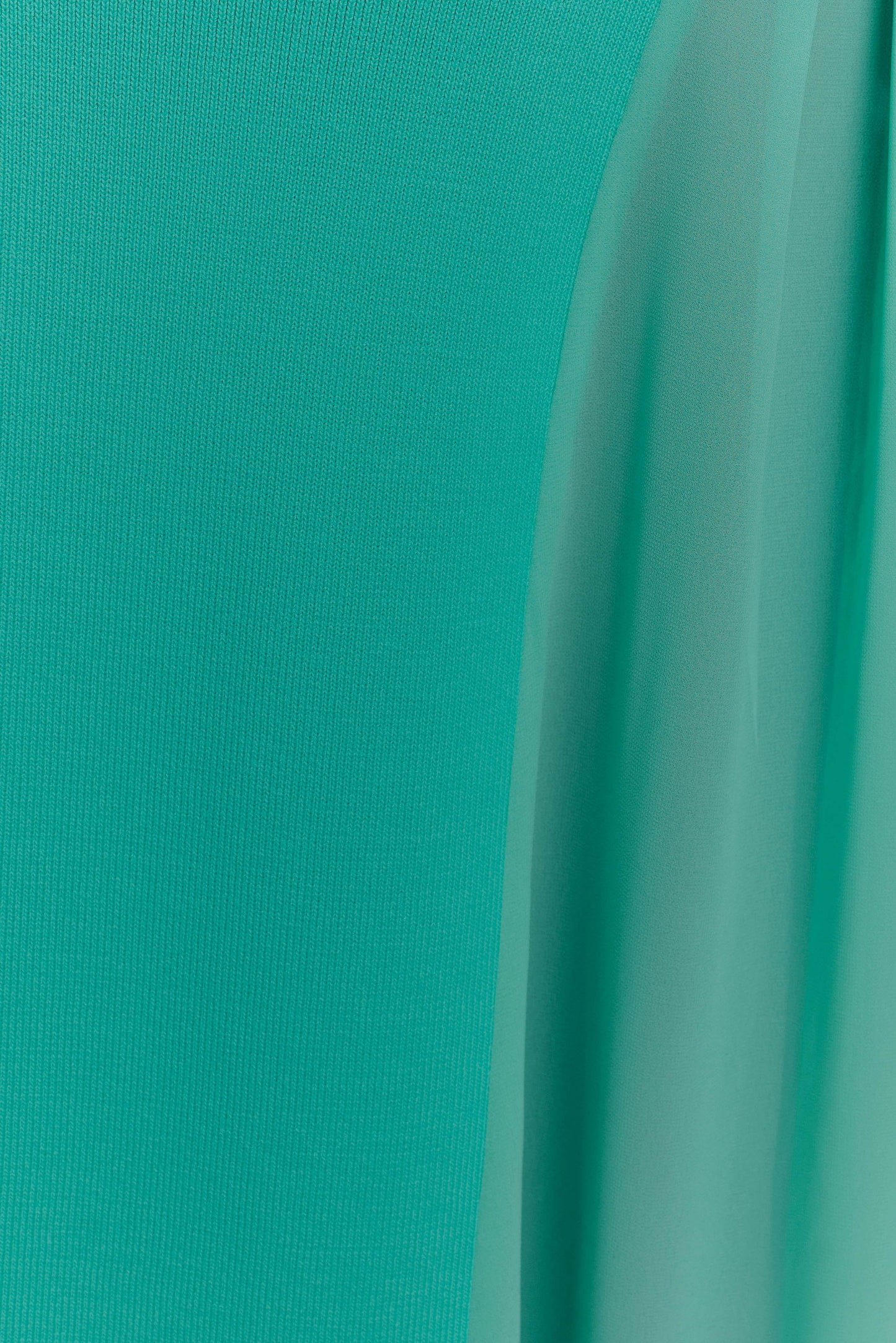 Robe Maxi Soleil en Tricot et Maille avec Décolleté Halter - Lagoon