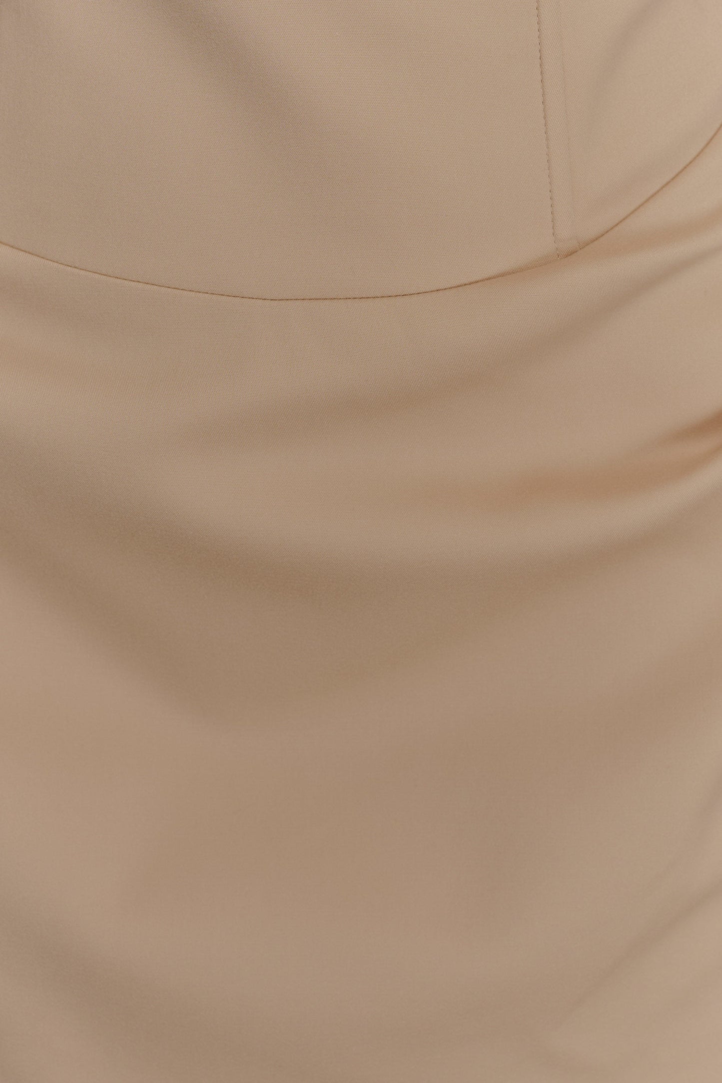 Mini-robe sans manches Doris - Camel