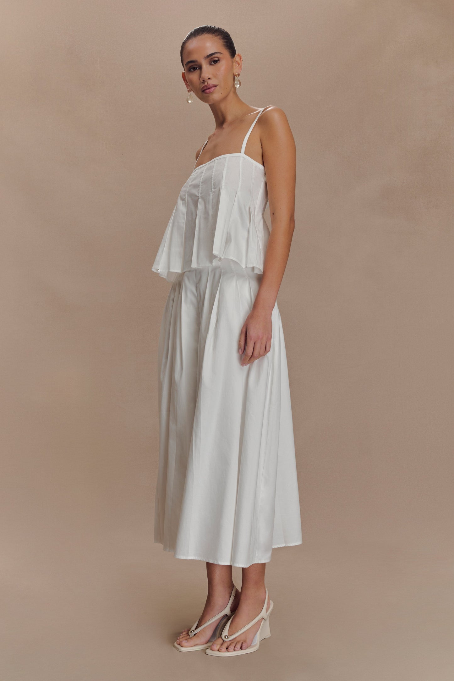 Mae - Haut en coton - Blanc