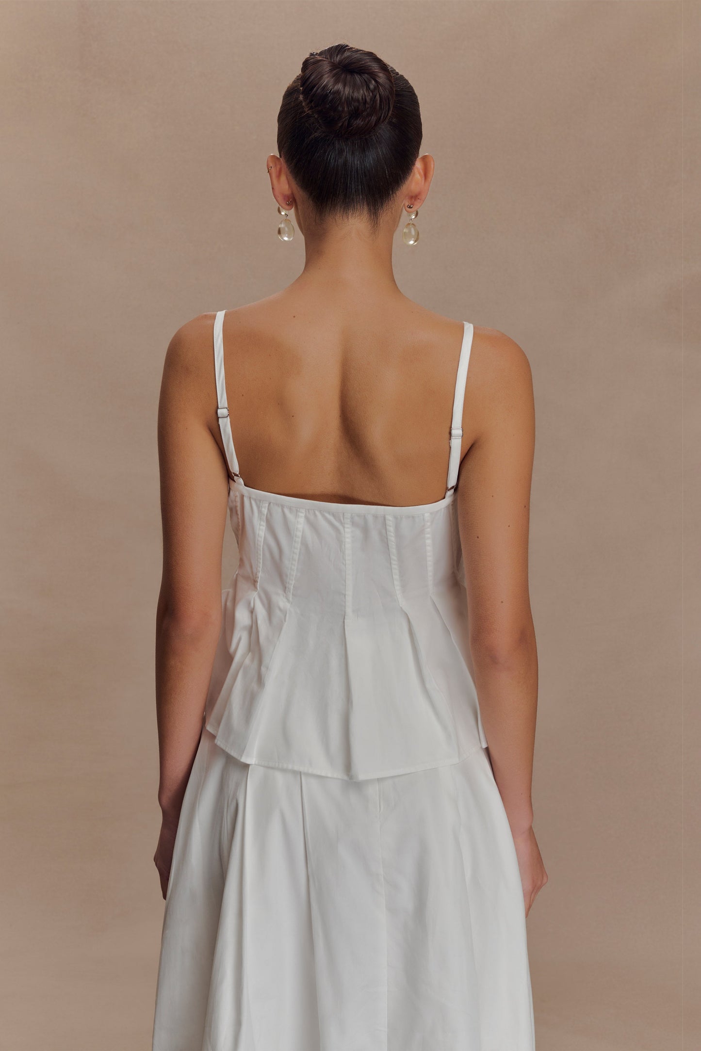 Mae - Haut en coton - Blanc