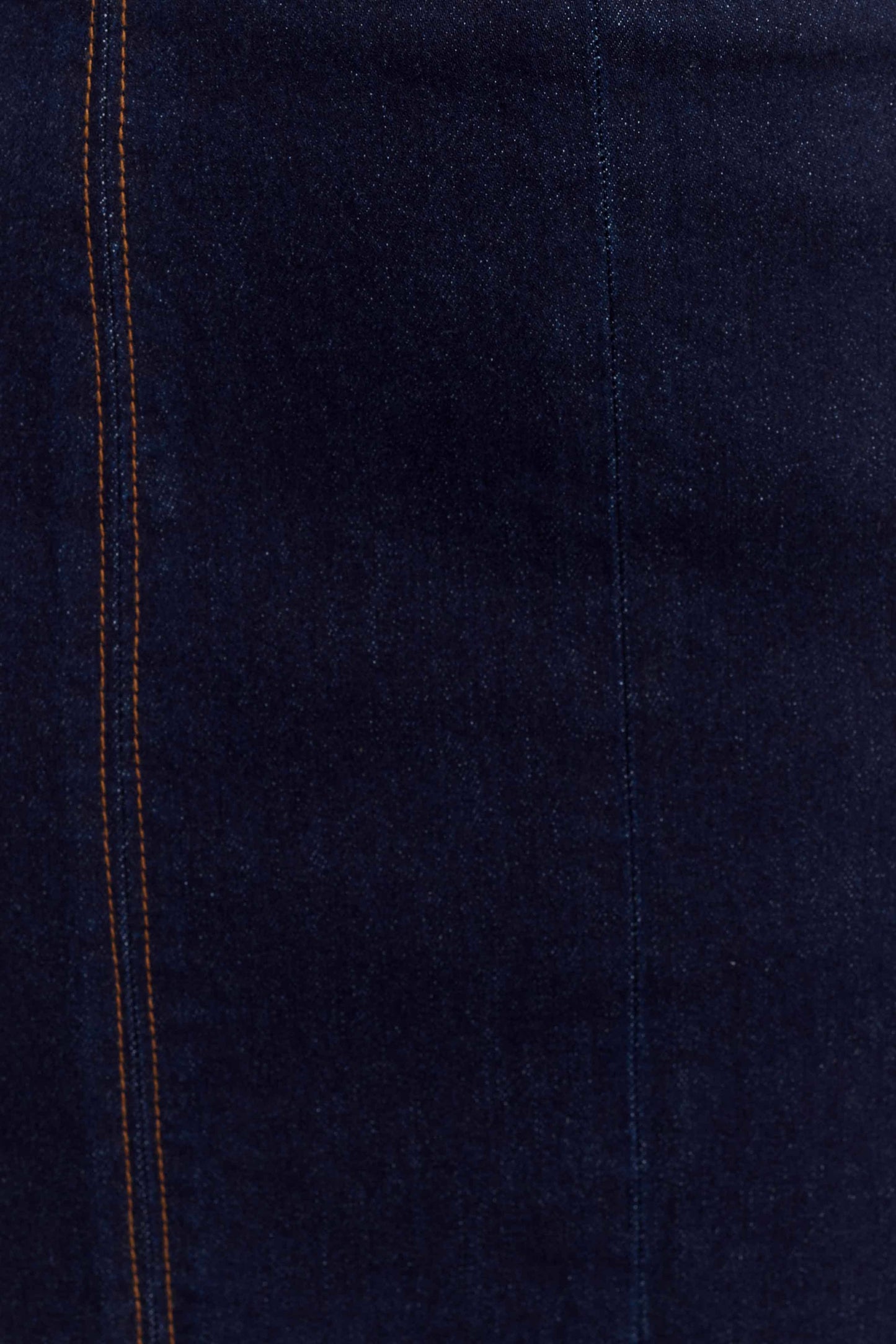 Robe midi en jean à porter en bandoulière Shauna - Bleu indigo