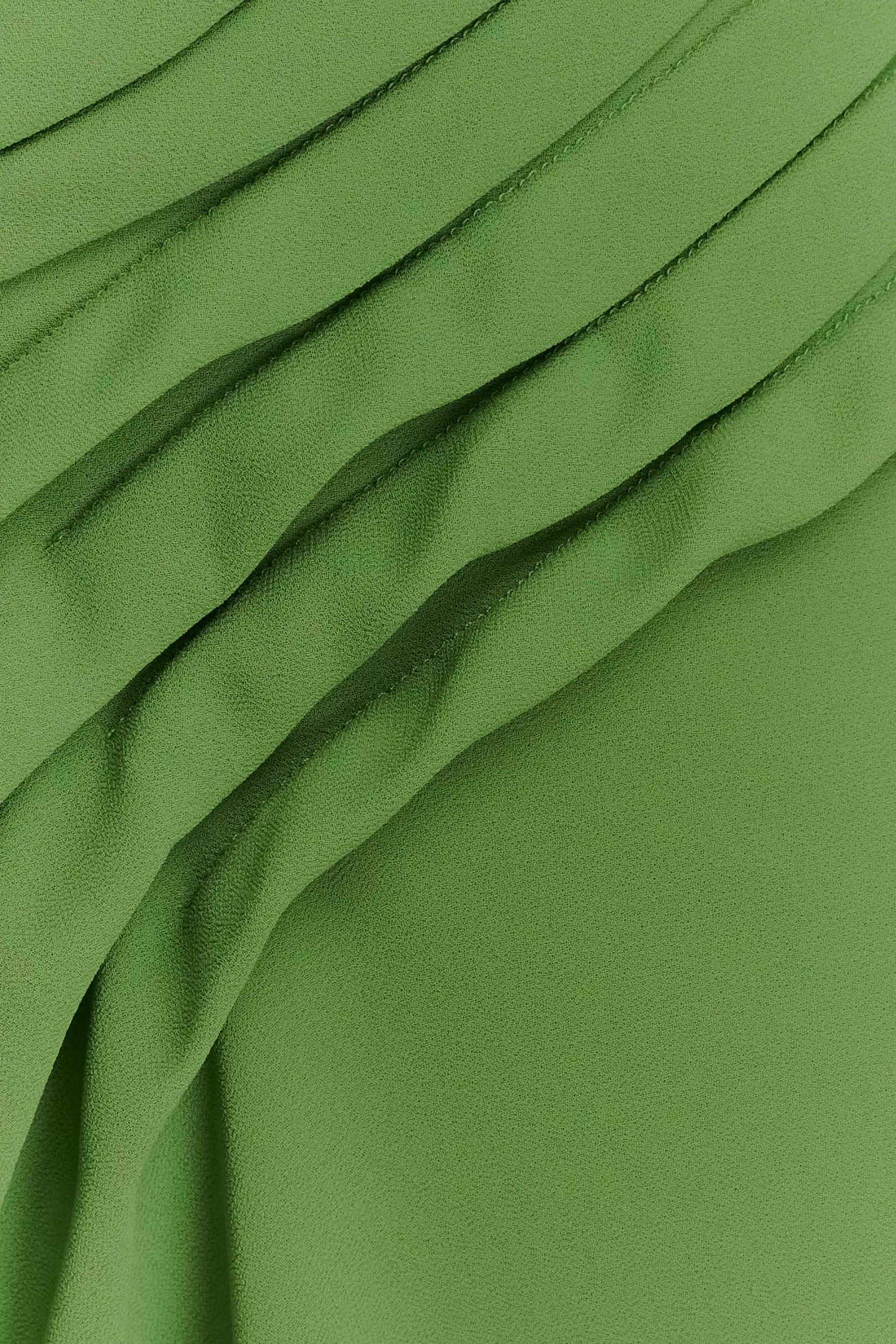 Robe mini en mousseline Oria - Verte
