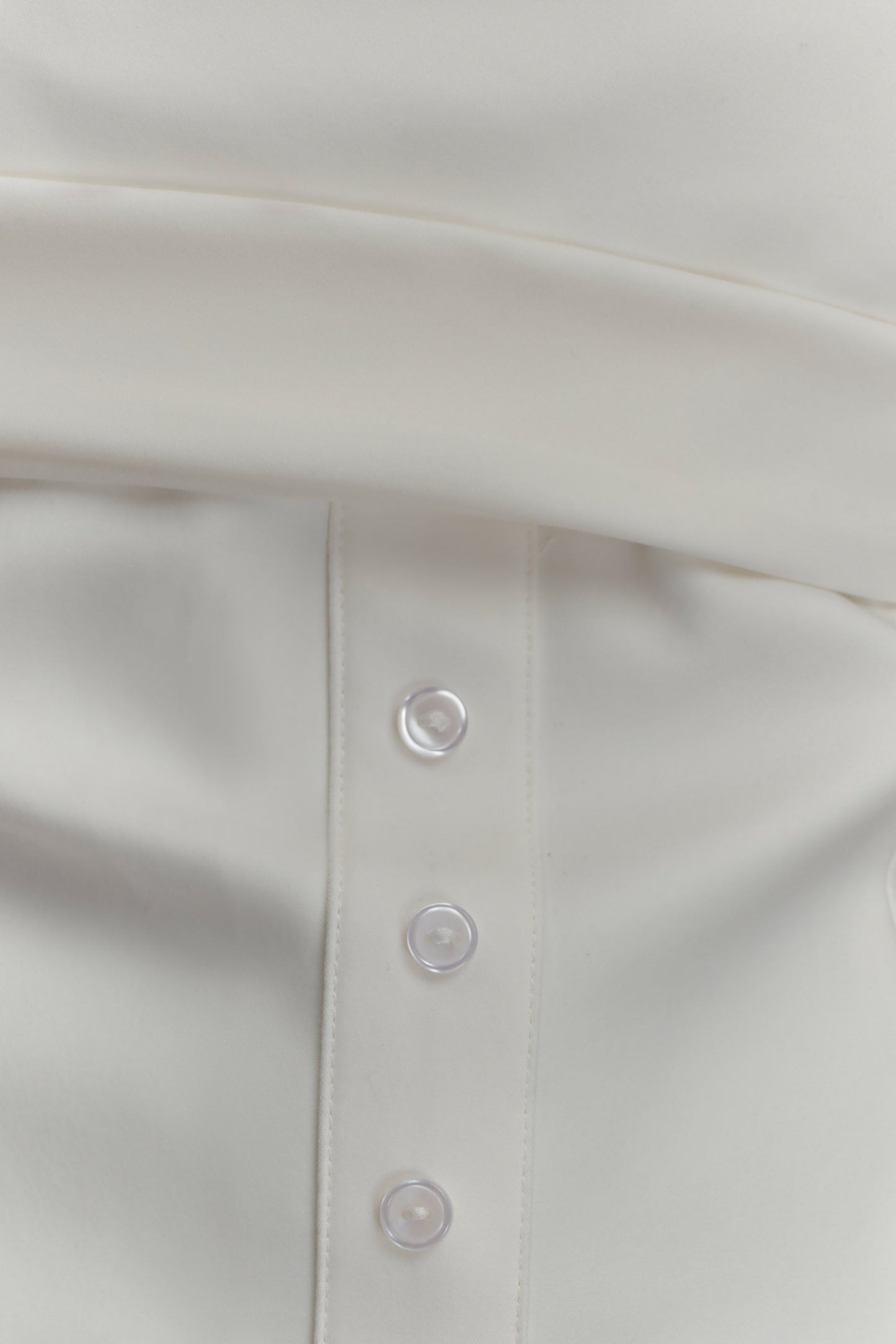 Haut en coton sans bretelles Zillah - Blanc
