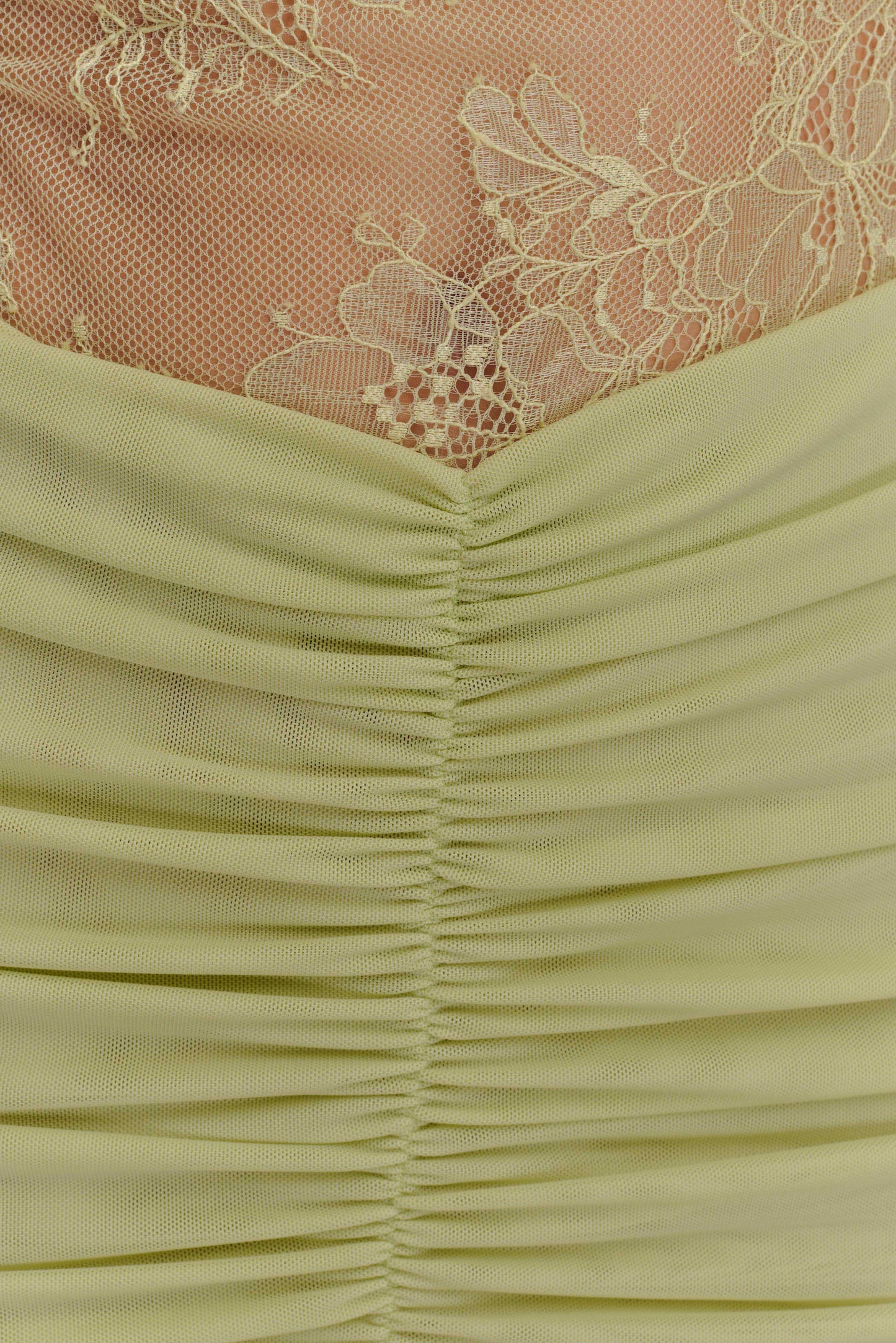 Robe Maxi en Dentelle et Maille Khadijah - Sève
