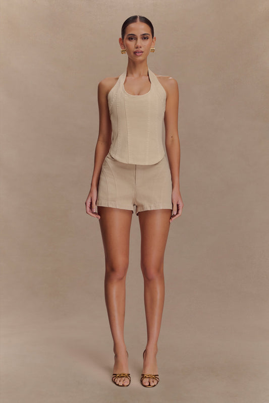 Shorts en jean Meadow - Lavage effet pierre