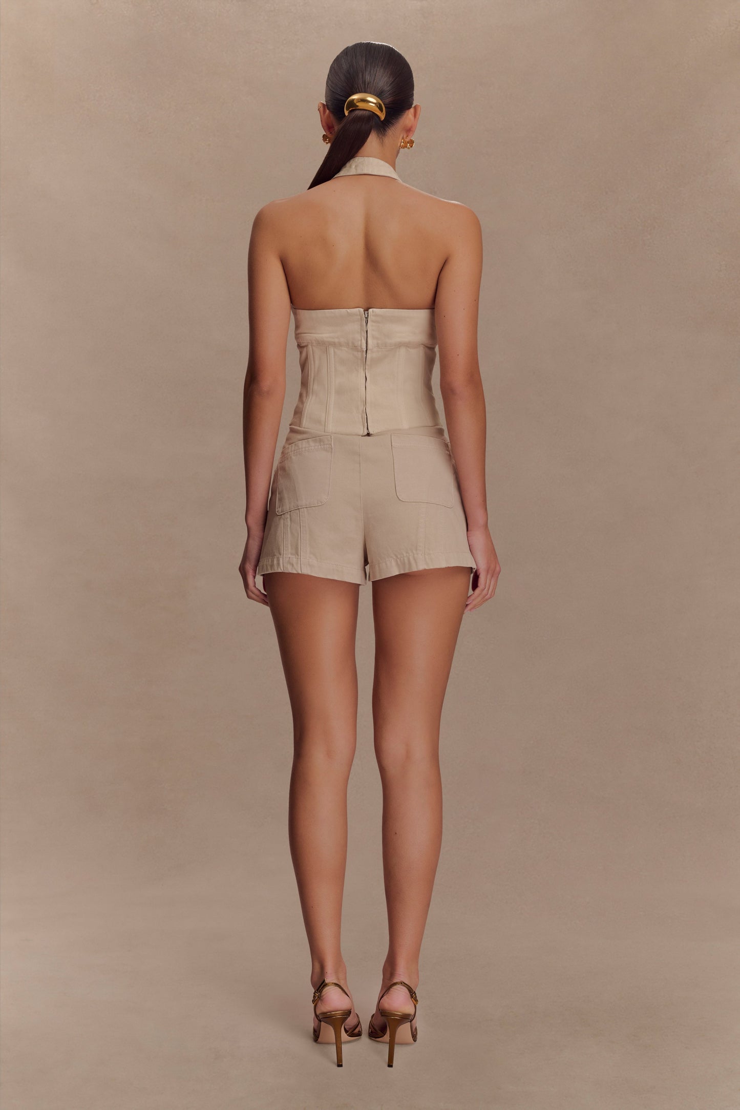 Shorts en jean Meadow - Lavage effet pierre