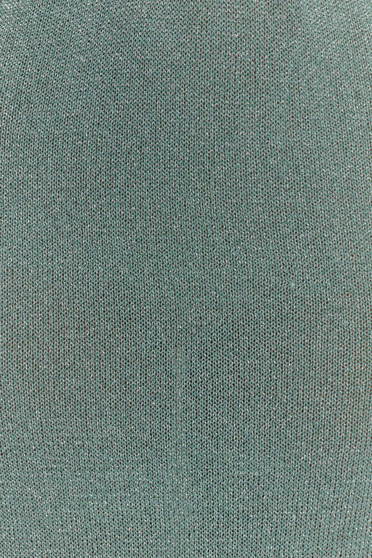 Gracelyn Robe Maxi Tricotée Métallisée - Aqua