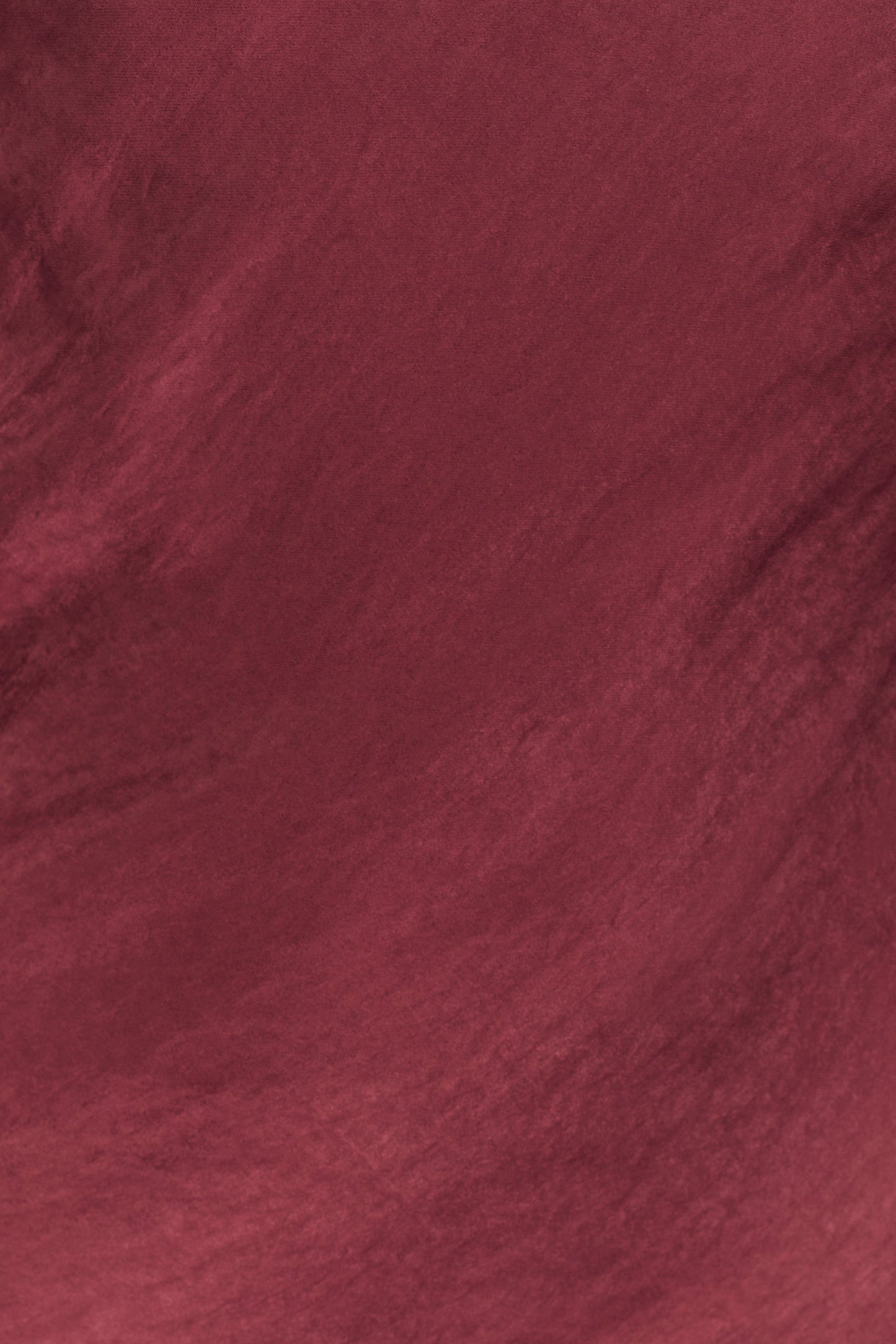 Robe Maxi Yvette à Bretelles avec Emmanchure Asymétrique - Cerise Brun