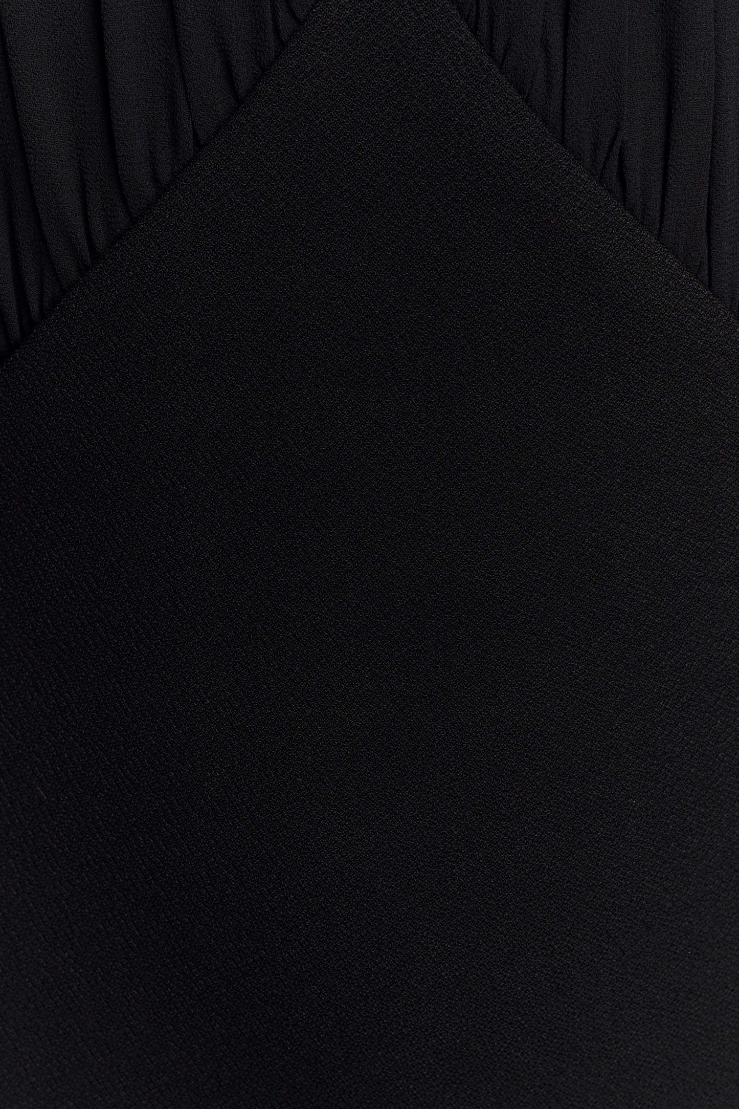 Robe midi à col montant Mierah - Noir