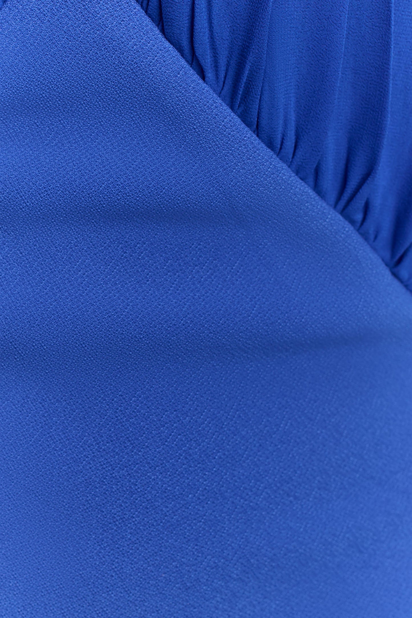 Robe midi Mierah à décolleté halter - Bleu cobalt