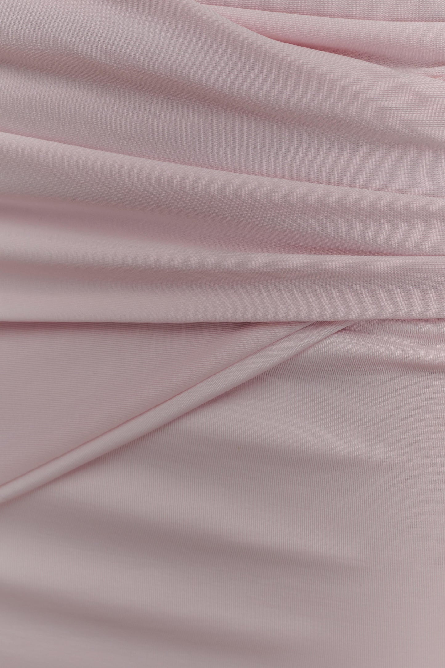 Jupe mini perlée et fluide Alicent - Rose pâle