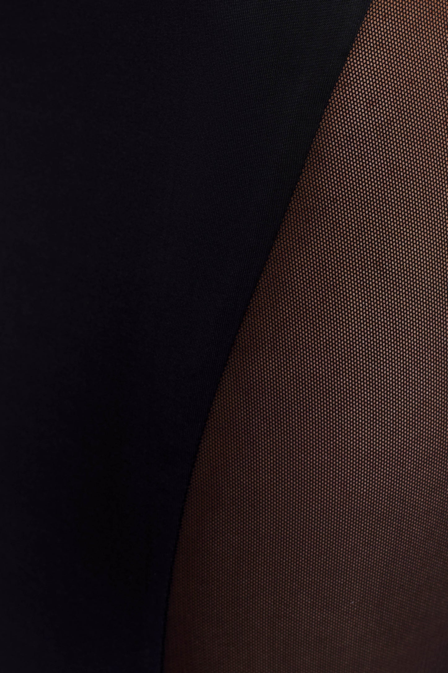 Robe maxi en mousseline et tulle à effet serpentin Wyatt - Noir