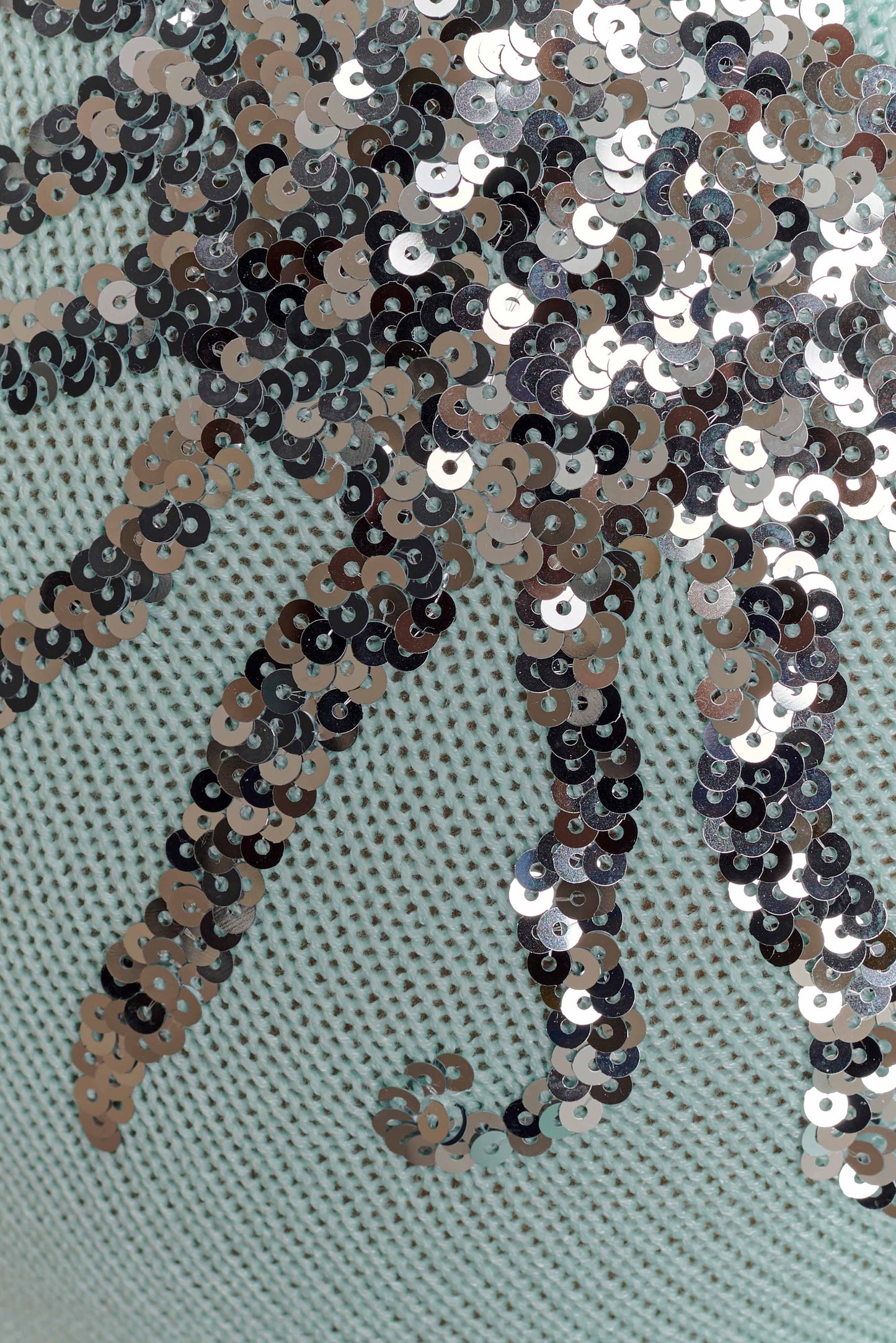 Robe Maxi Tricotée Ellington avec Paillettes - Lagoon