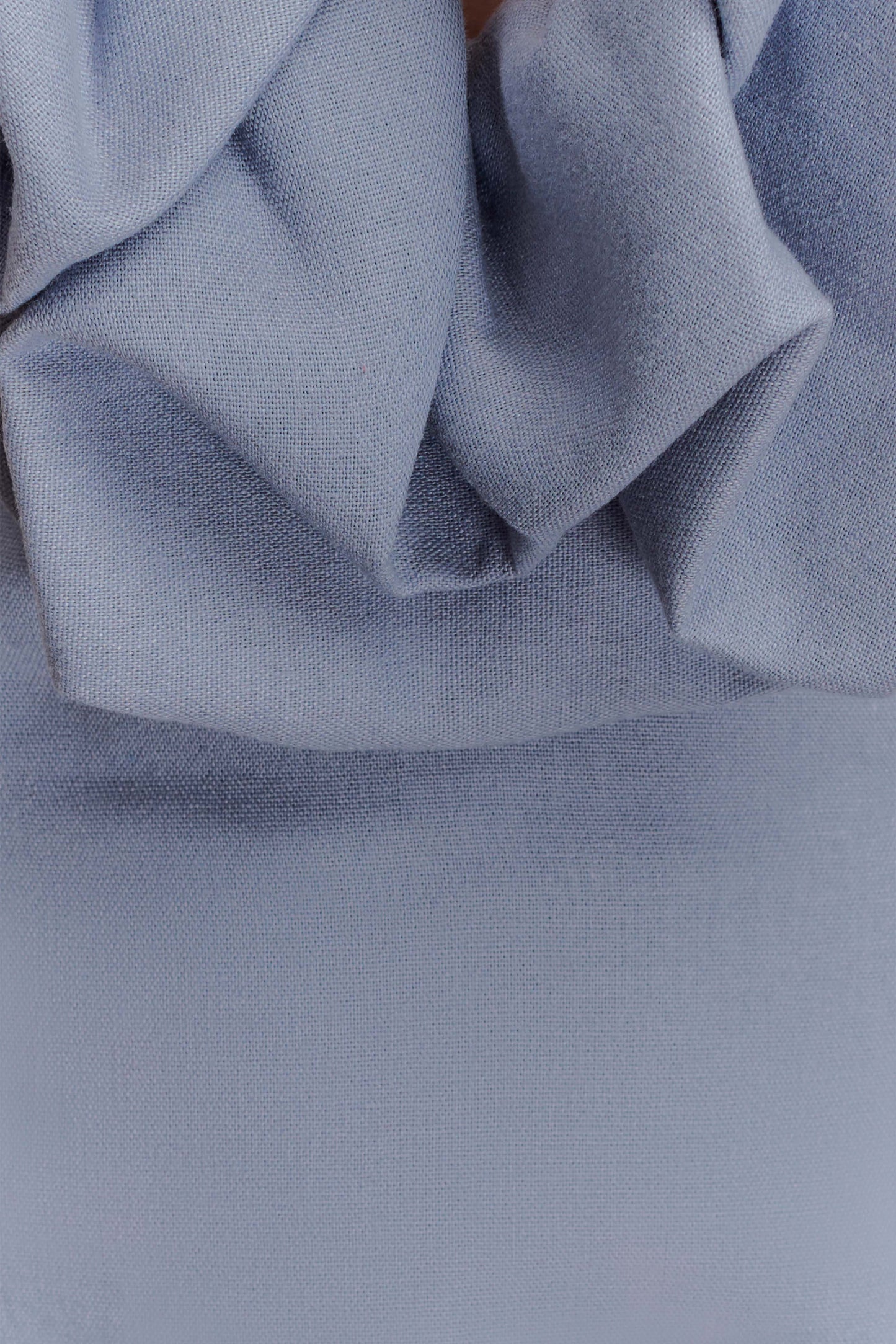 Robe Maxi en Lin Carolyn - Bleu Cendré