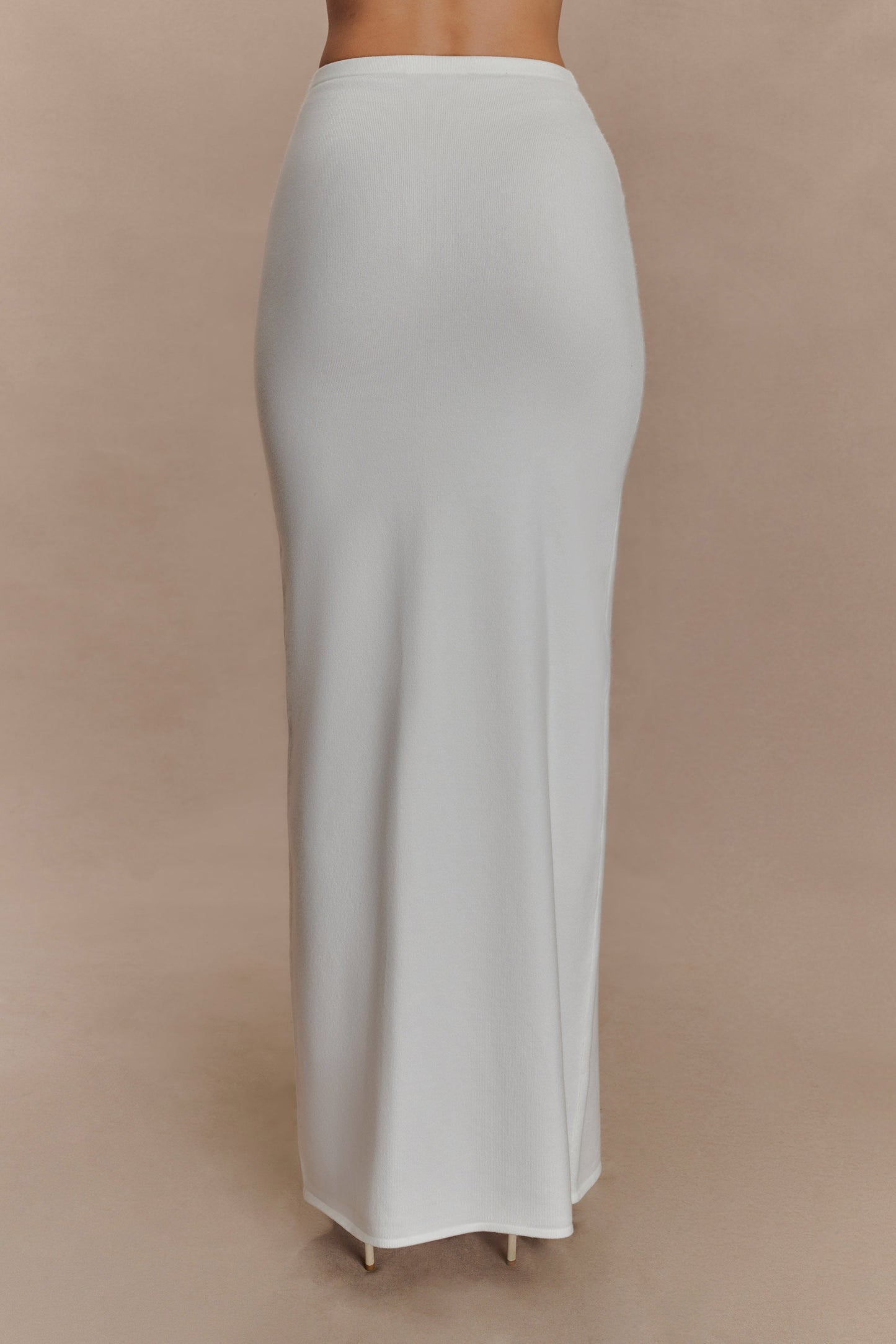Jupe Maxi Tricot Alejandra - Blanche