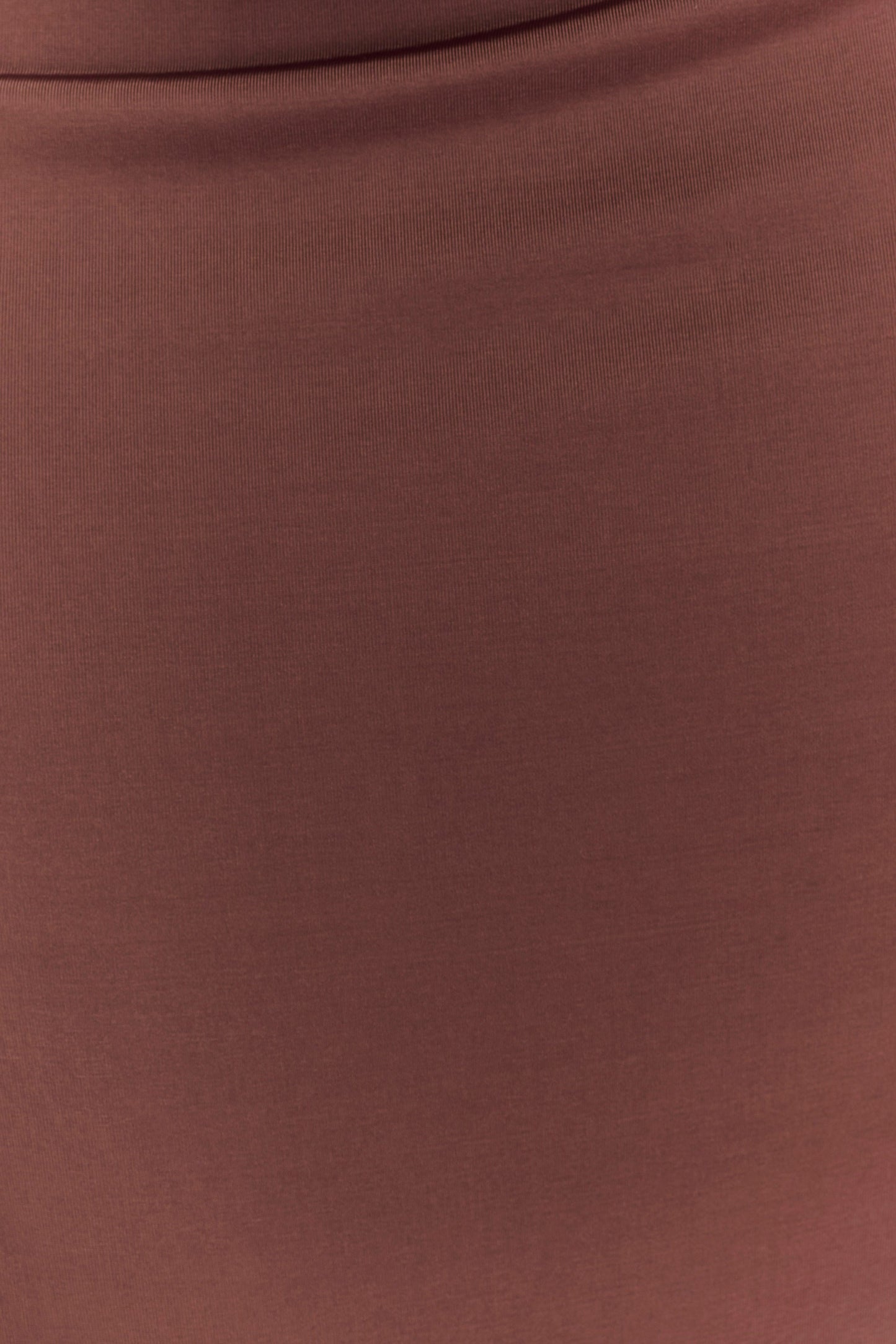 Robe Maxi Slinky sans Bretelles Madison - Chocolat