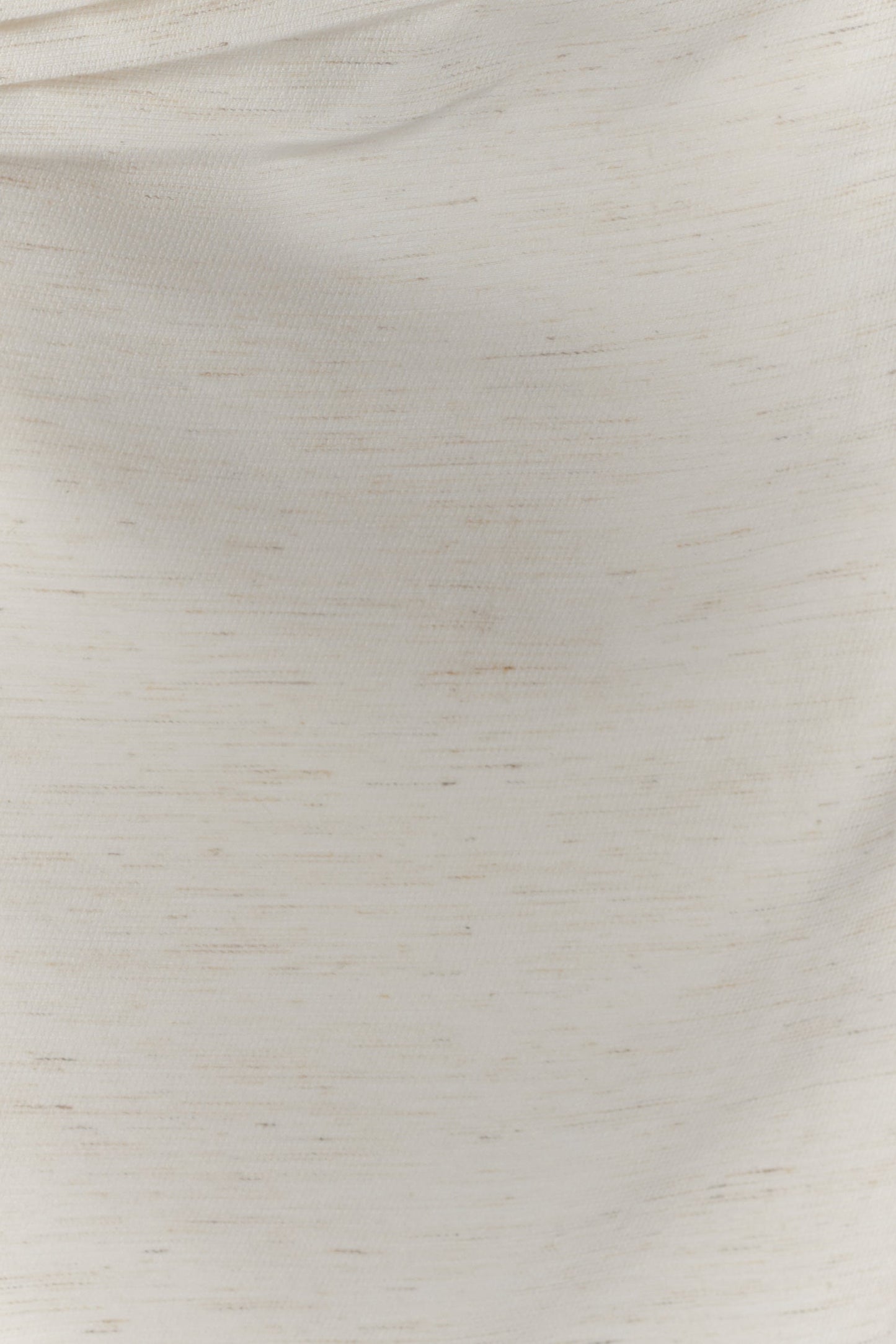Robe mini en lin sans bretelles Steph - Blanche