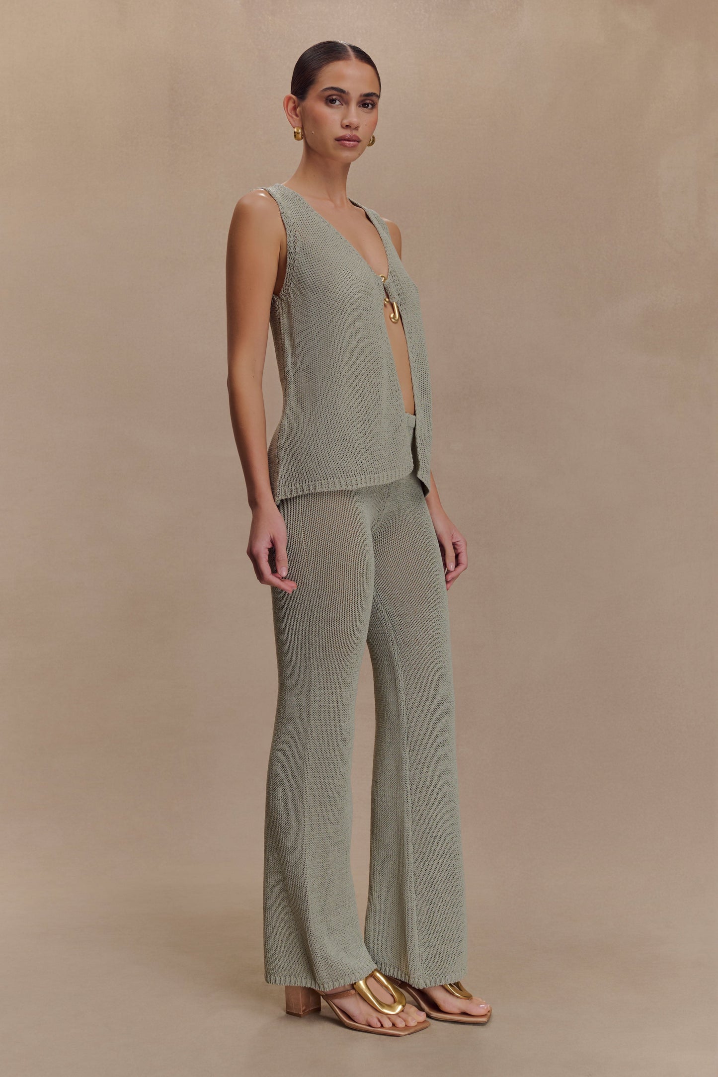 Top en Tricot Malani avec Fentes Métalliques - SAGE