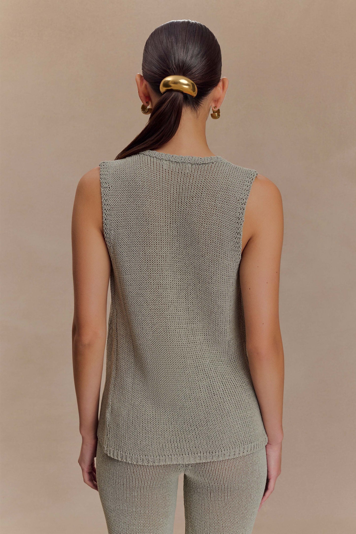 Top en Tricot Malani avec Fentes Métalliques - SAGE