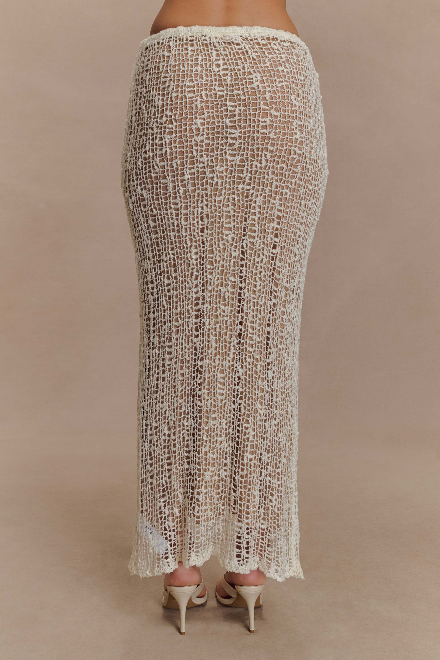 Jupe Maxi Tricot Cordelia - Ivoire