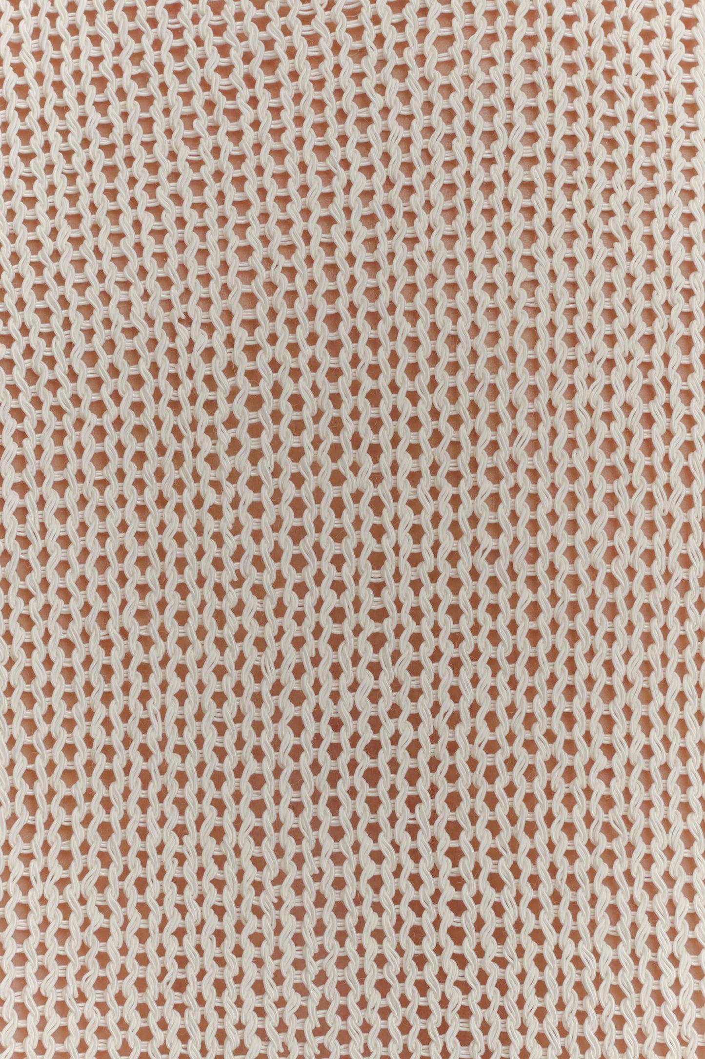 Top en tricot à manches longues Isabella - Blanc