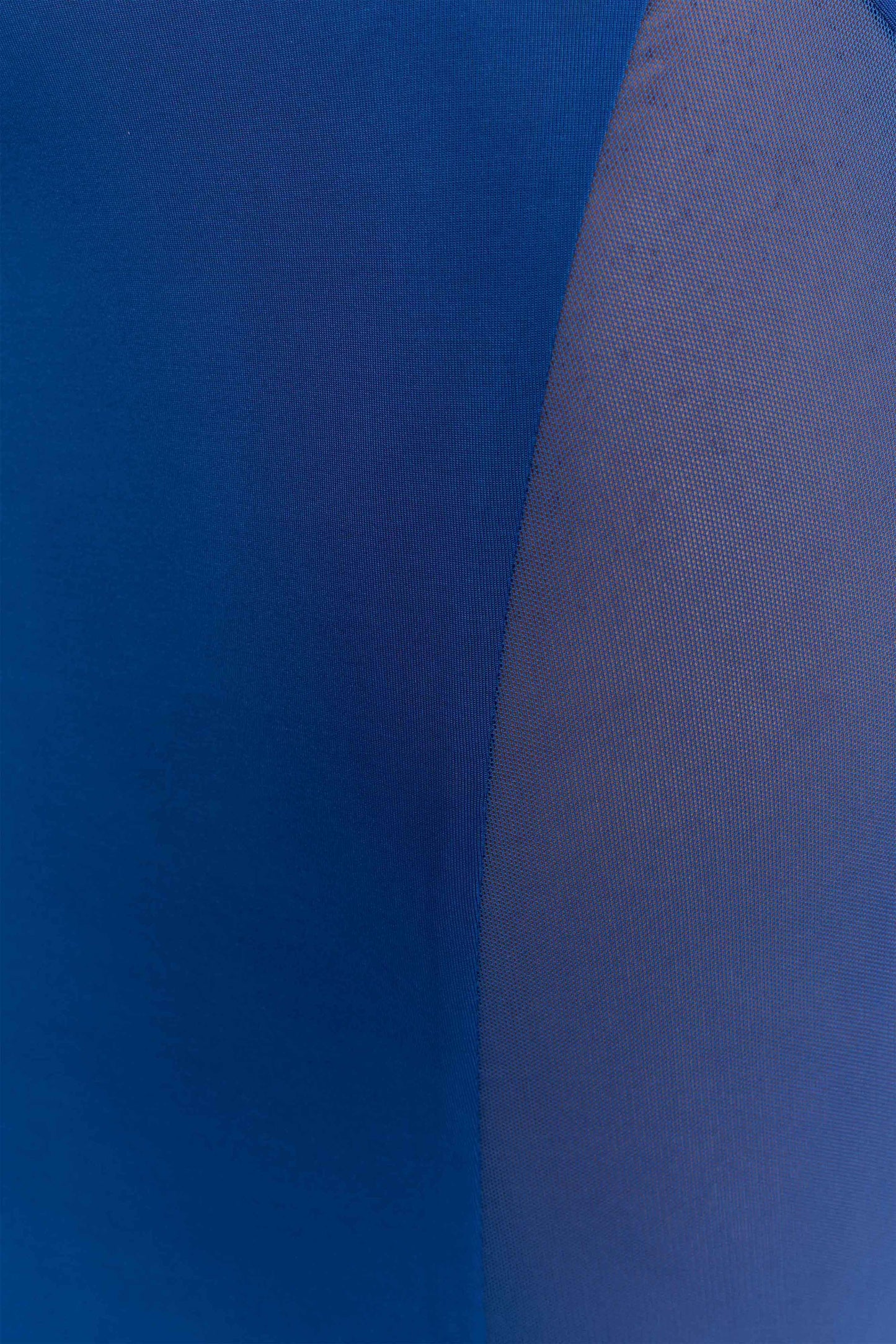 Wyatt Robe Maxi Élasthanne et Maille - Bleu Cobalt