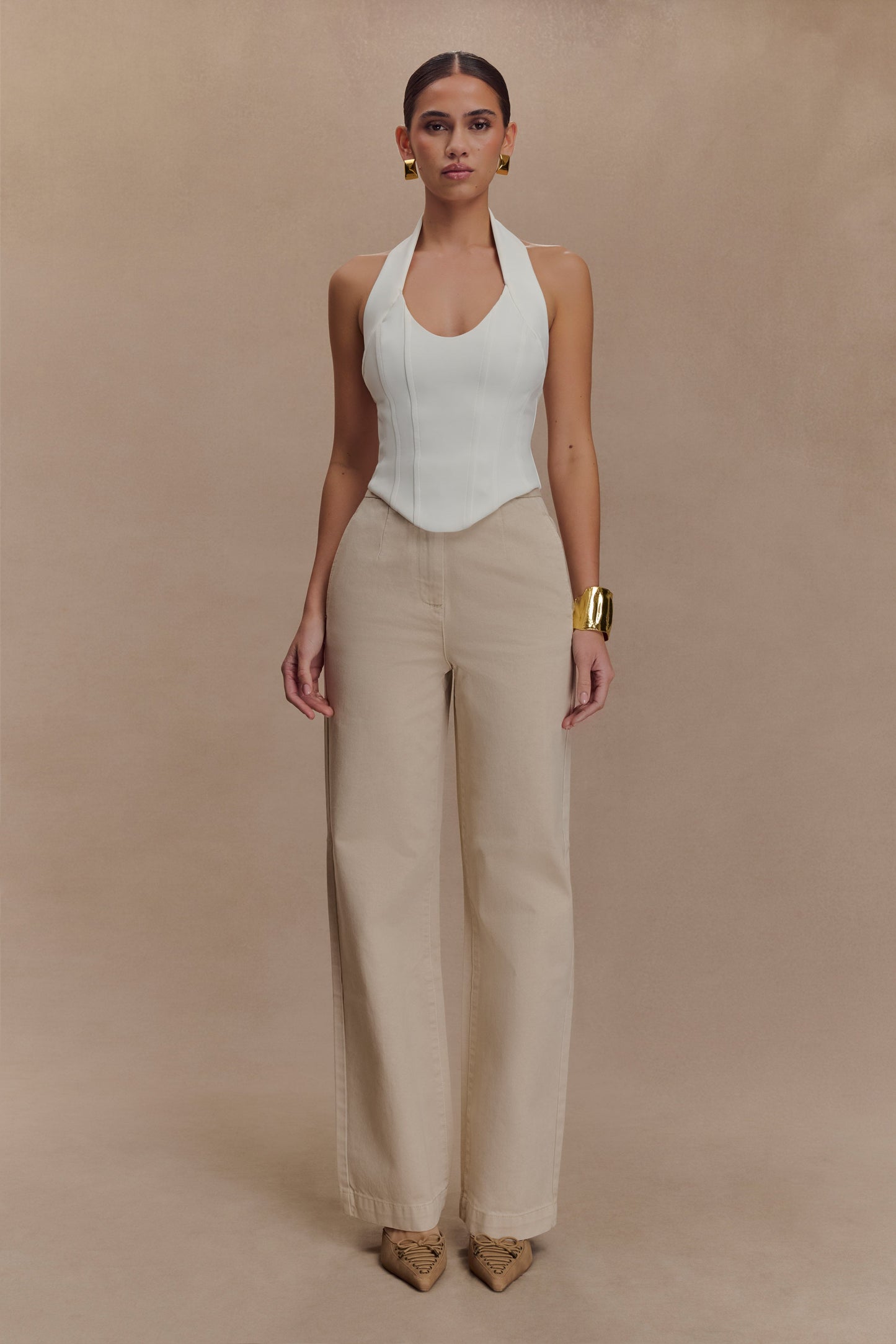 Rayne - Jean à jambes larges - Lavage pierre