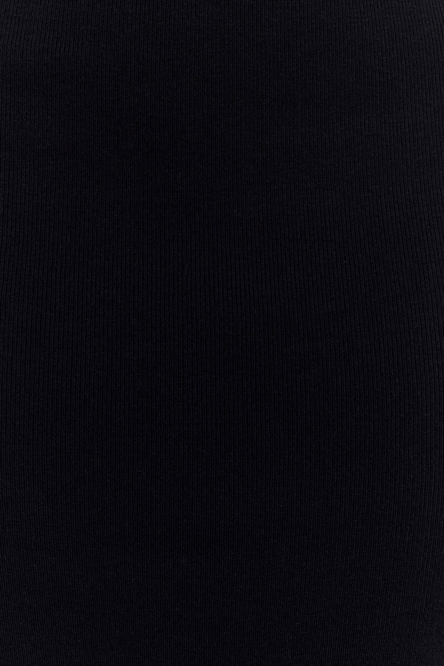 Robe mi-longue en jersey torsadé et drapé Culver - Noir