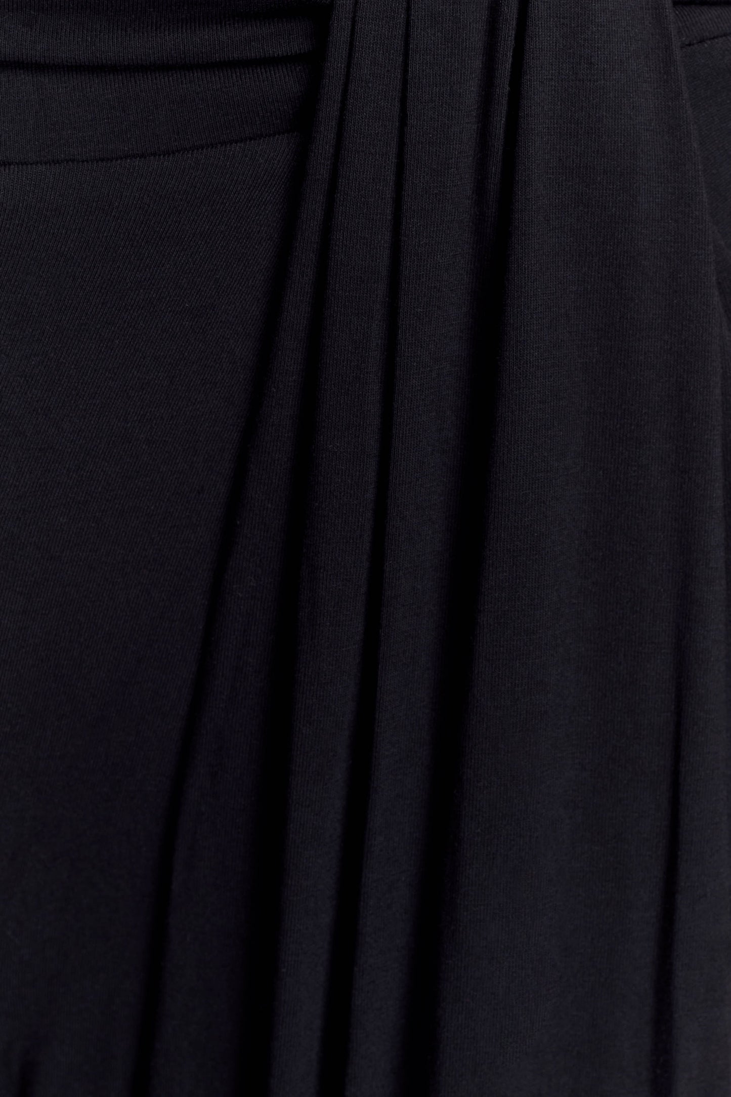 Pantalon droit en modal Ramona - Noir