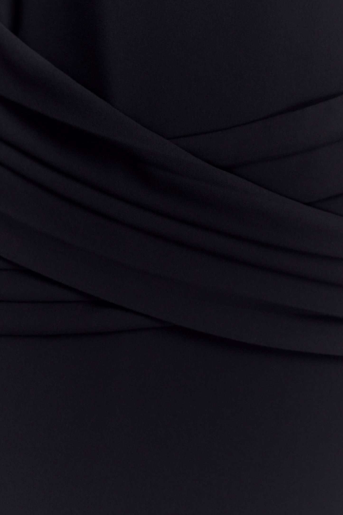 Robe Maxi en Chiffon Analia - Noir