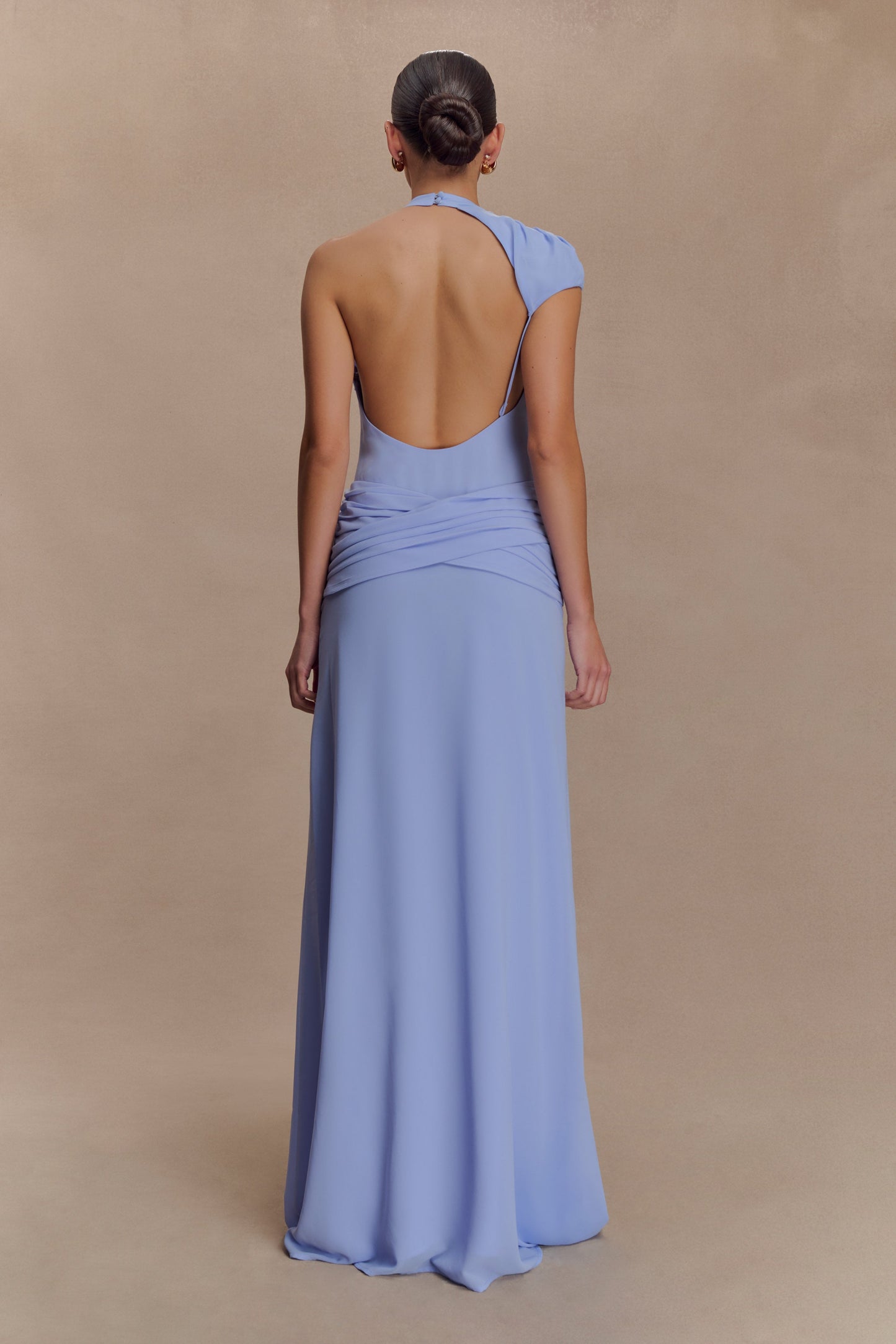 Robe Maxi en Chiffon Analia - Mauve