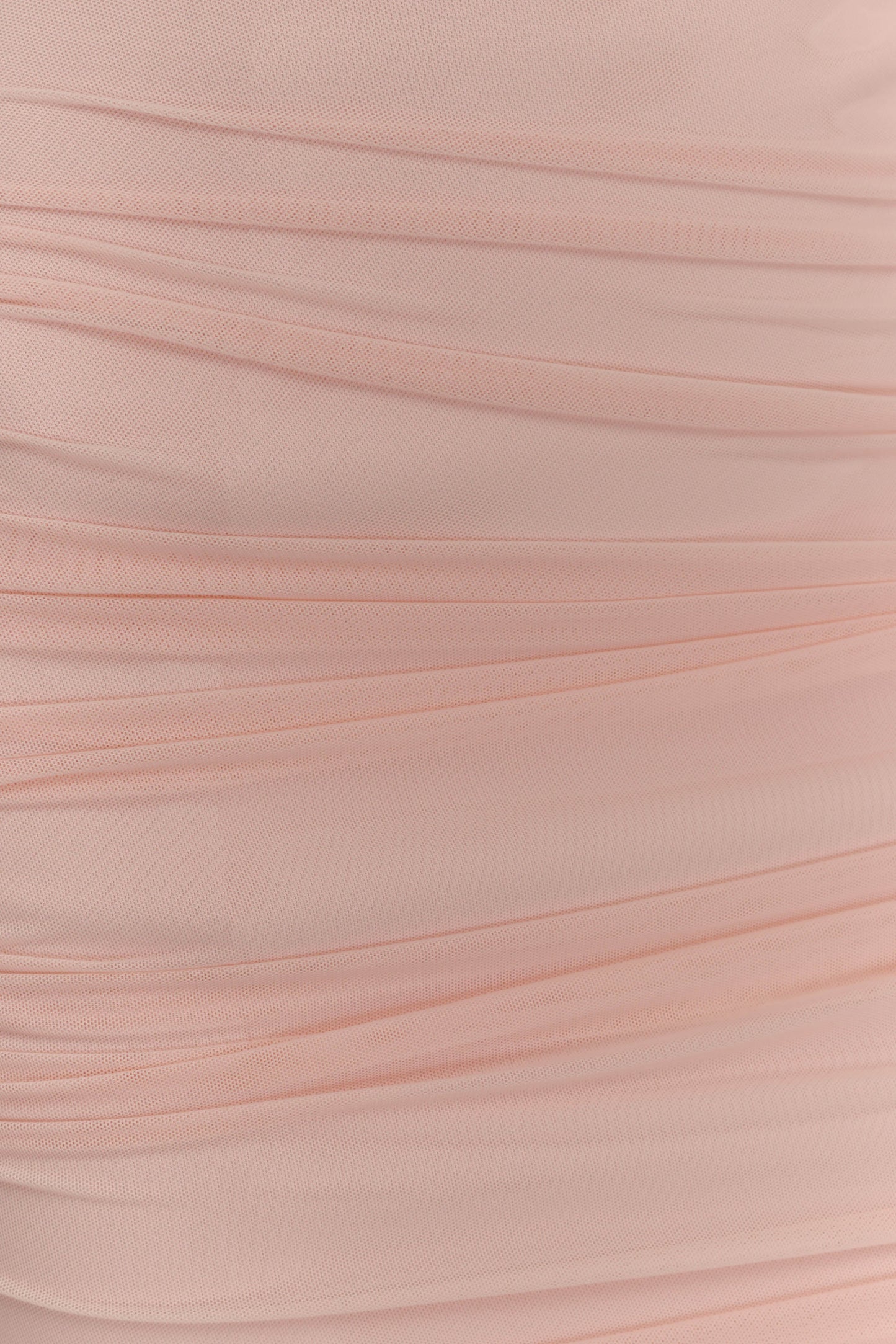 Jianna Mini-robe en maille sans bretelles - Rose poudré