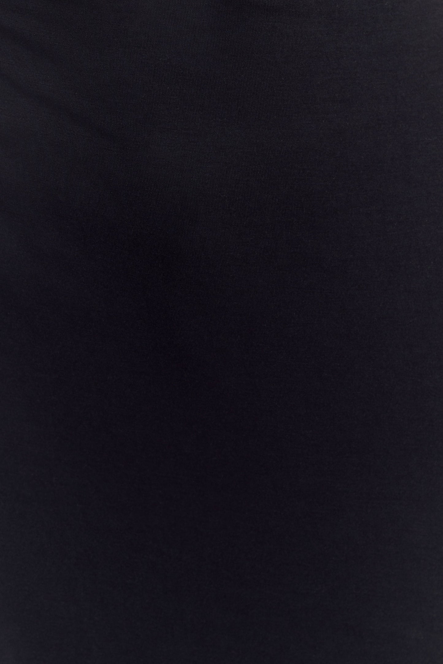 Haut Ellerie à dos nageur et longueur allongée - Noir