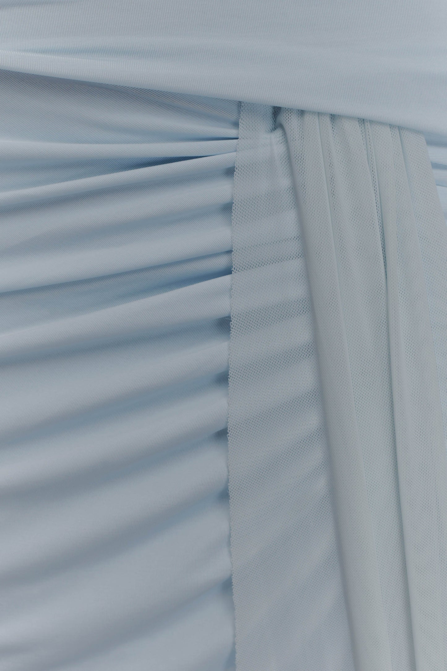 Jupe Maxi Étroite Calandra - Bleu Clair