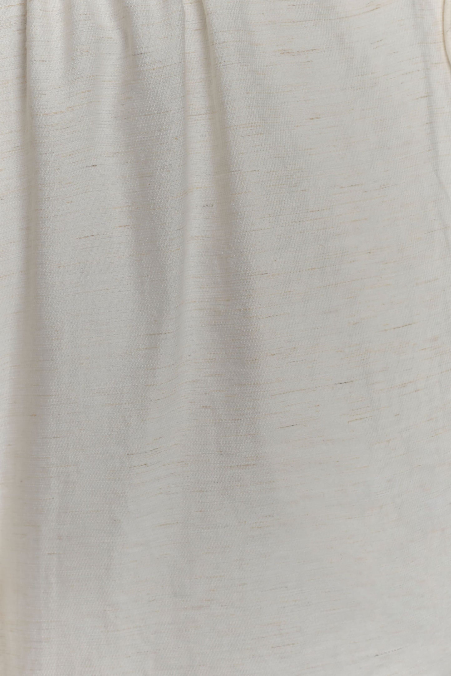 Pantalon droit à cordon de serrage Callum - Blanc