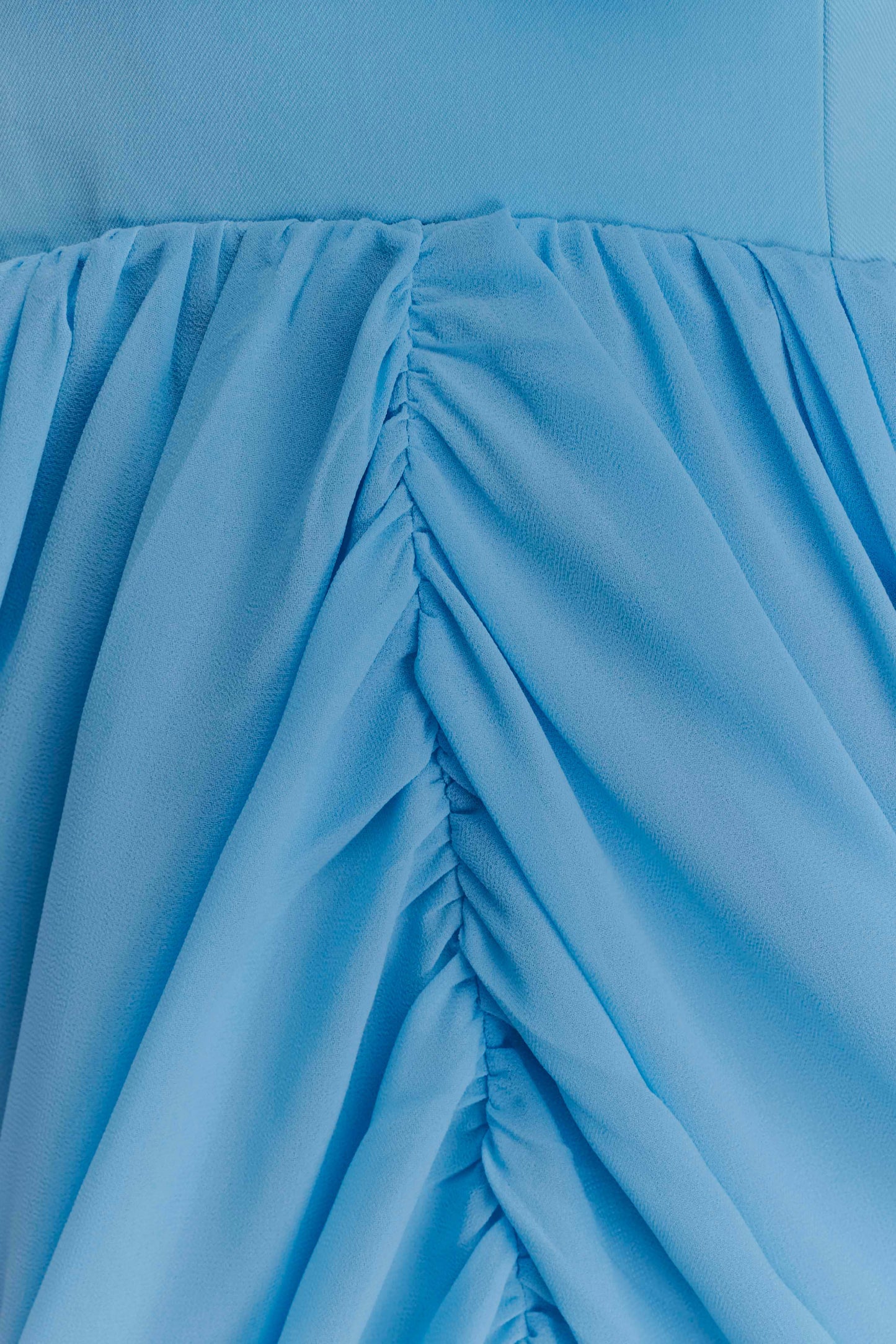 Robe Maxi en Chiffon Alex - Bleu
