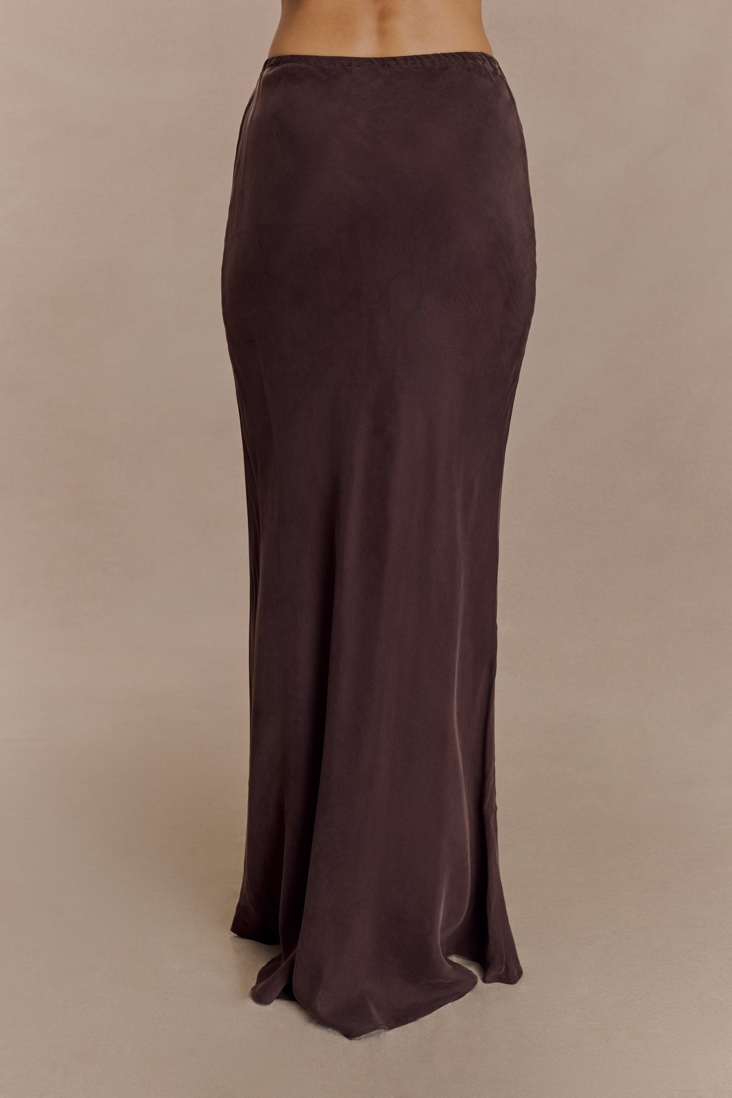 Jupe Maxi Violeta - Chocolat Noir
