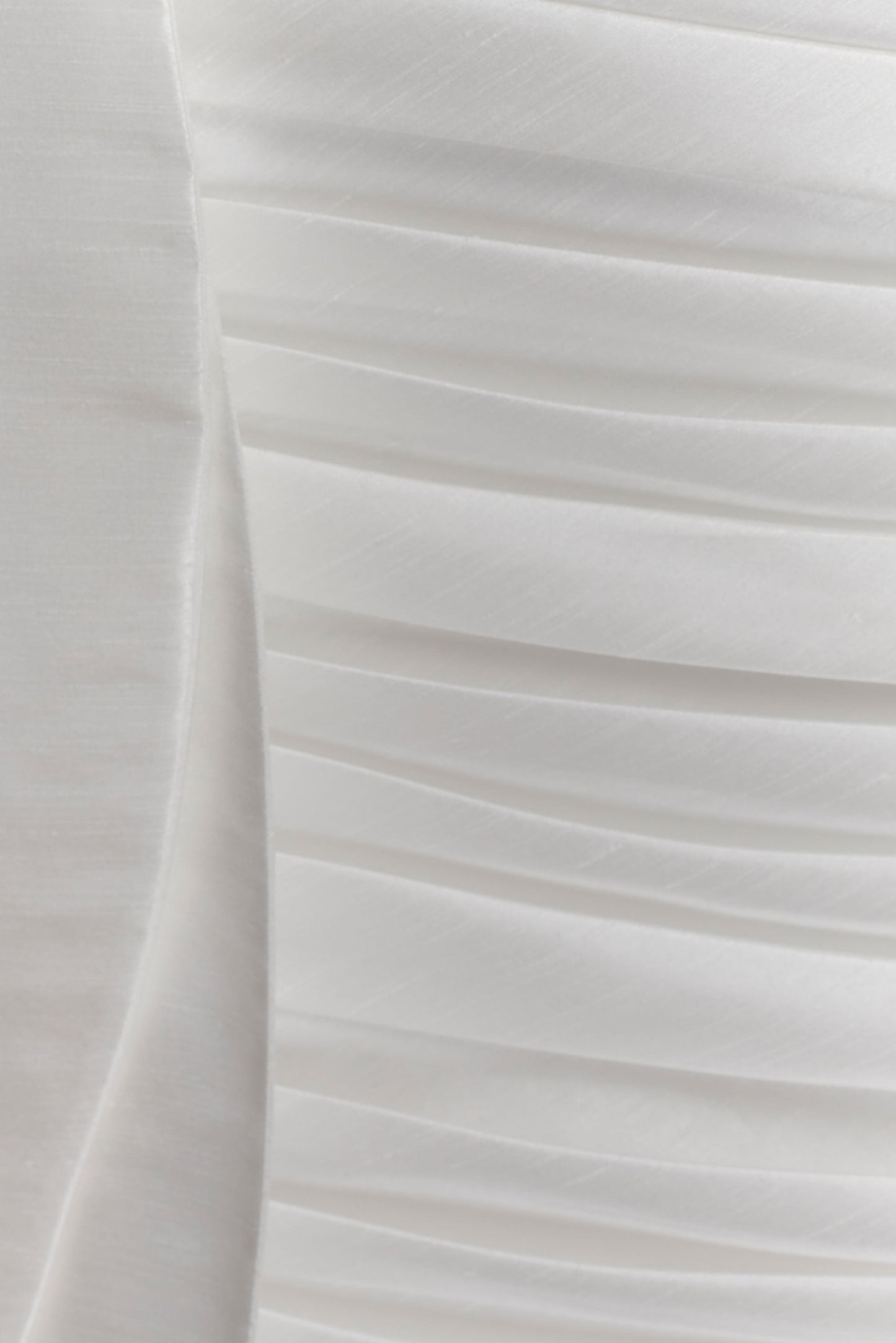 Mini-robe Claudine en taffetas floral - Blanc